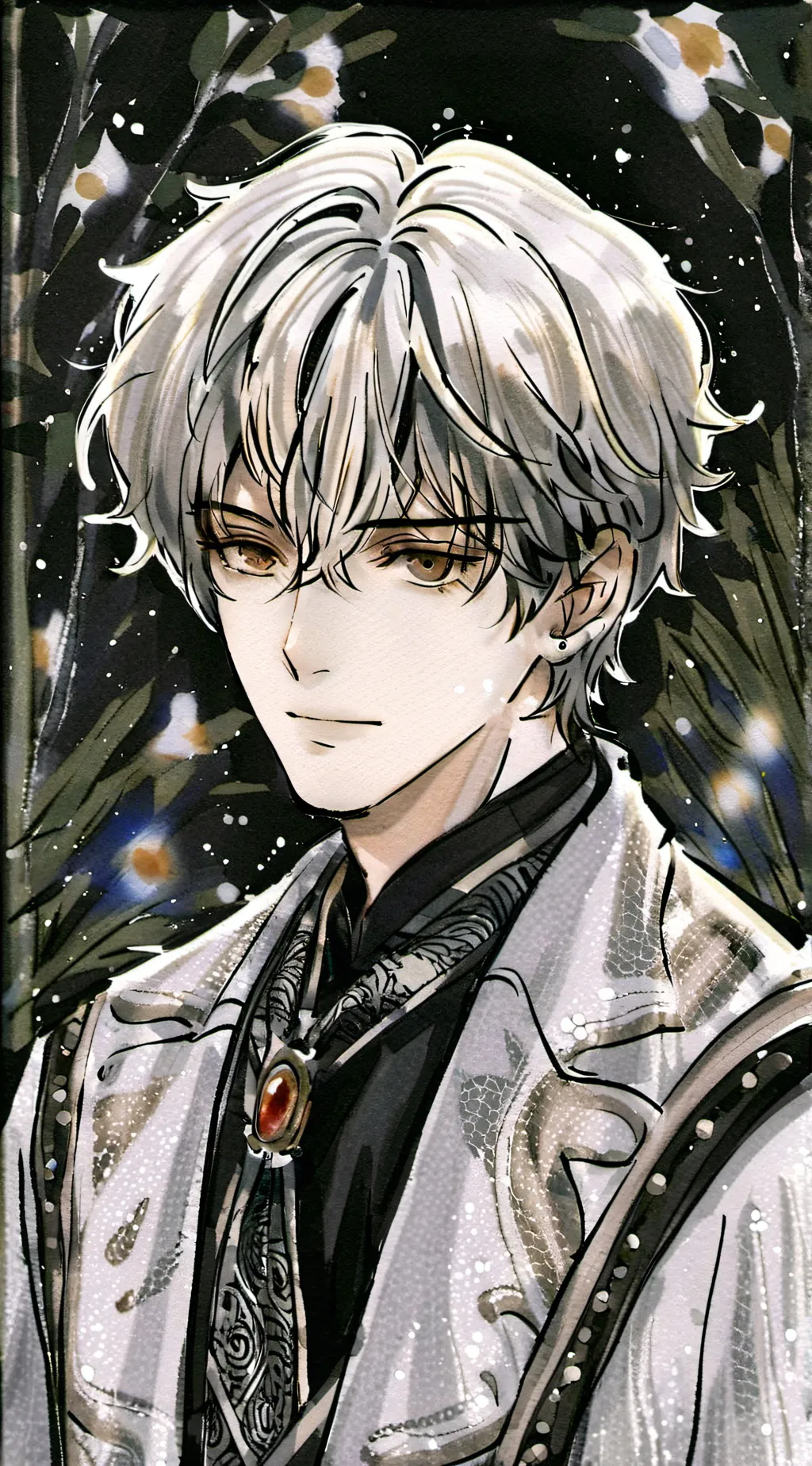 ai character: puppet boy meme background