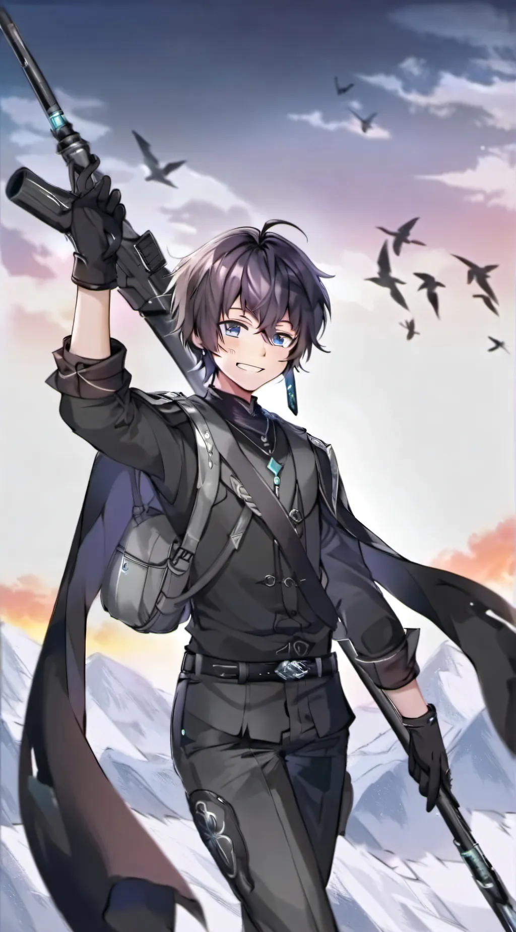 ai character: Aaron background