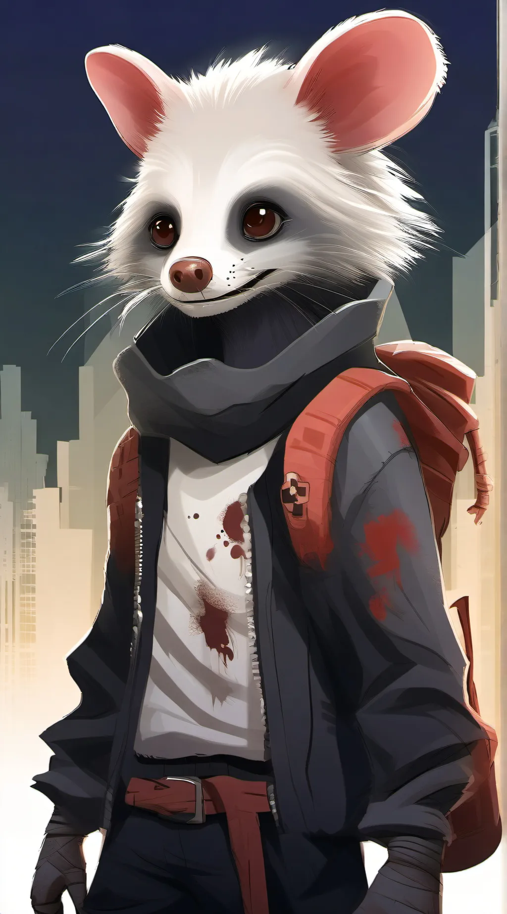 ai character: all me a alien  background