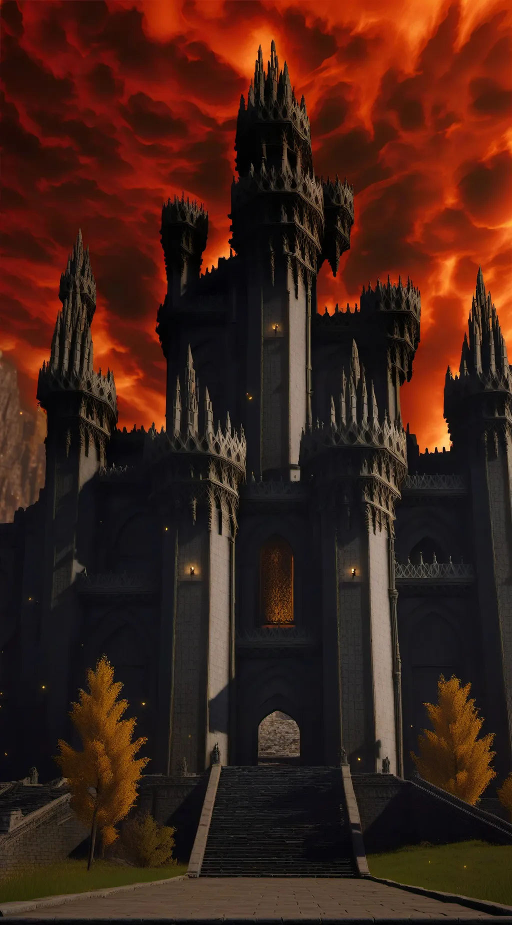 ai character: Hogwarts  background