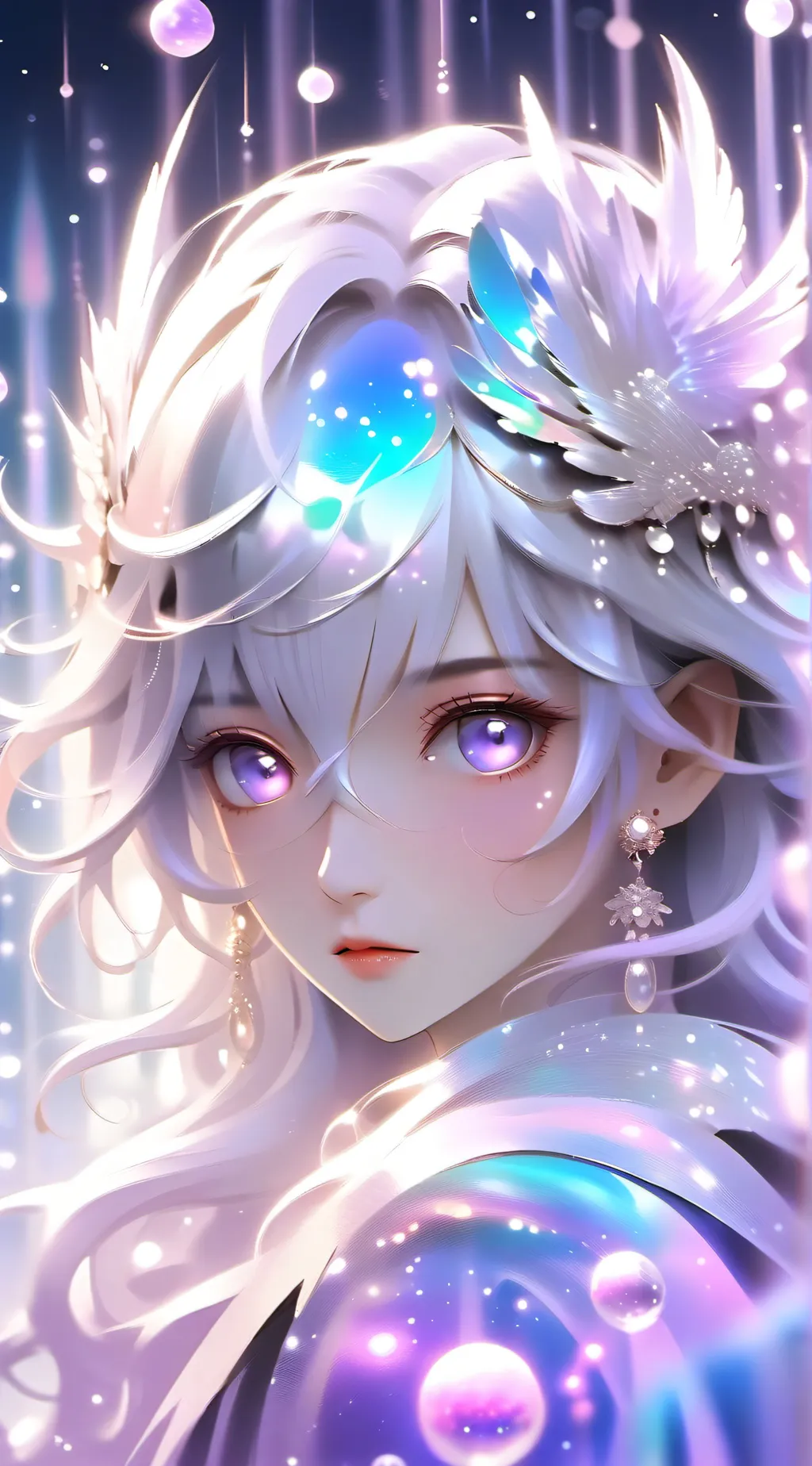 ai character: Luna background