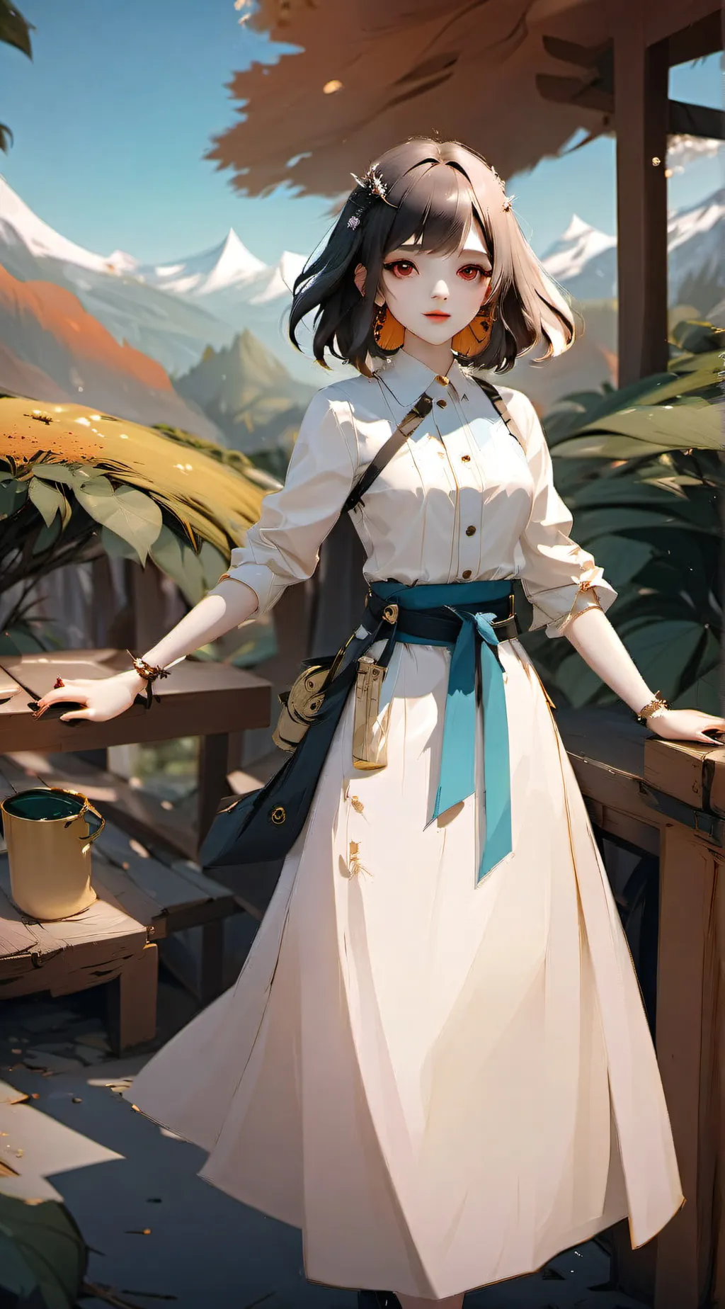 ai character: Fake friend(Mia)  background