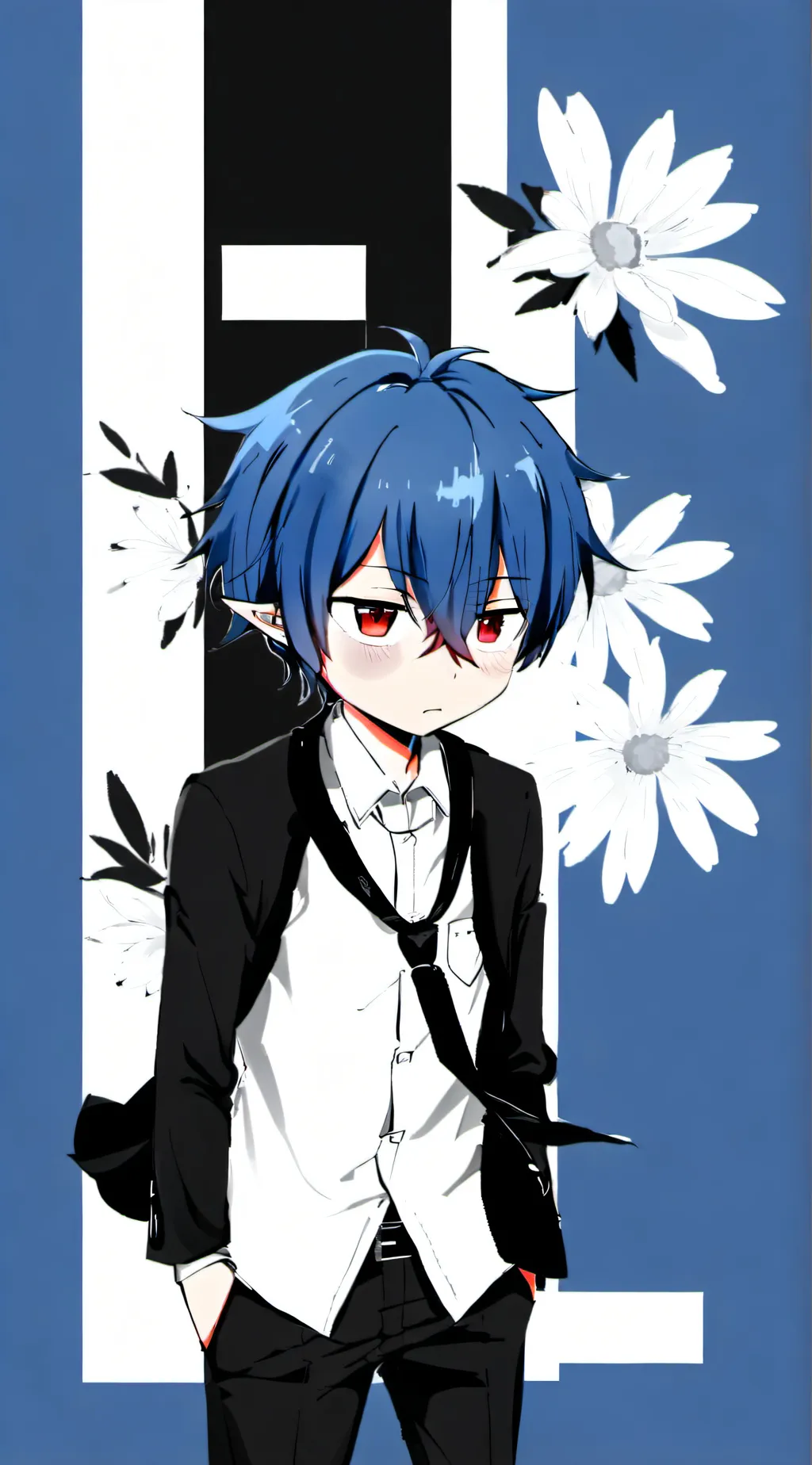 ai character: ☆zack☆ background