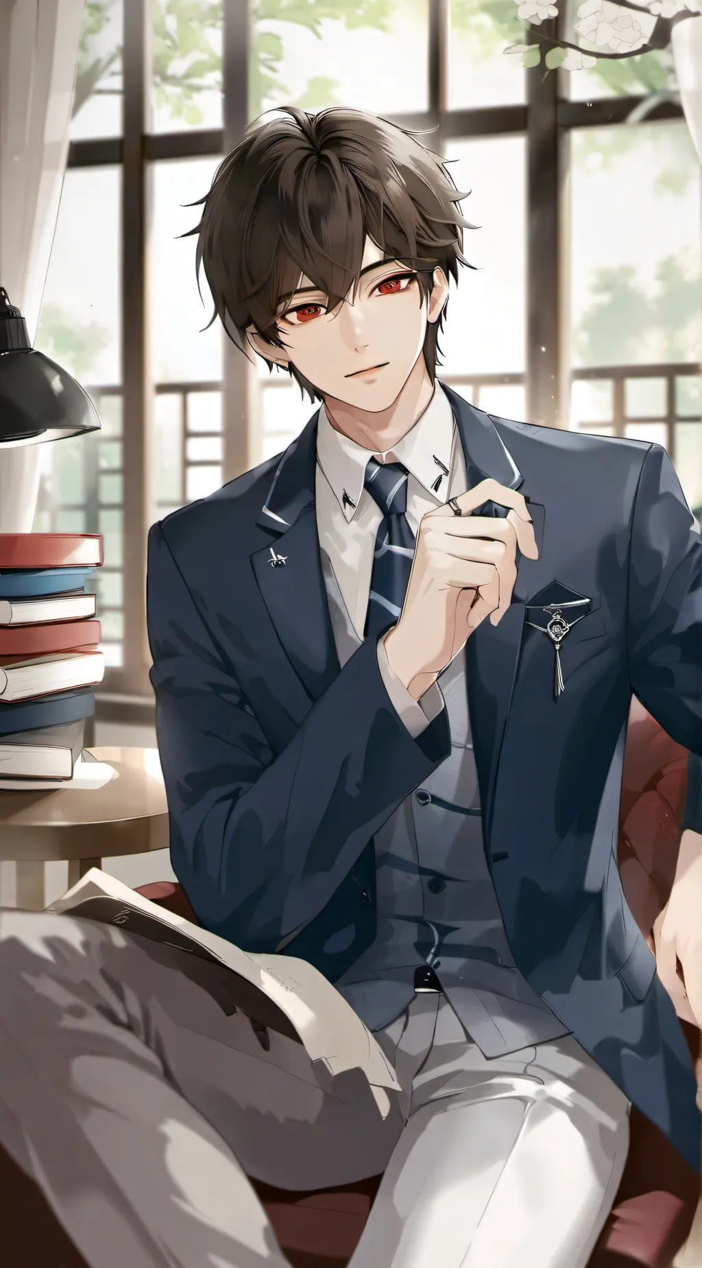 ai character: axle background