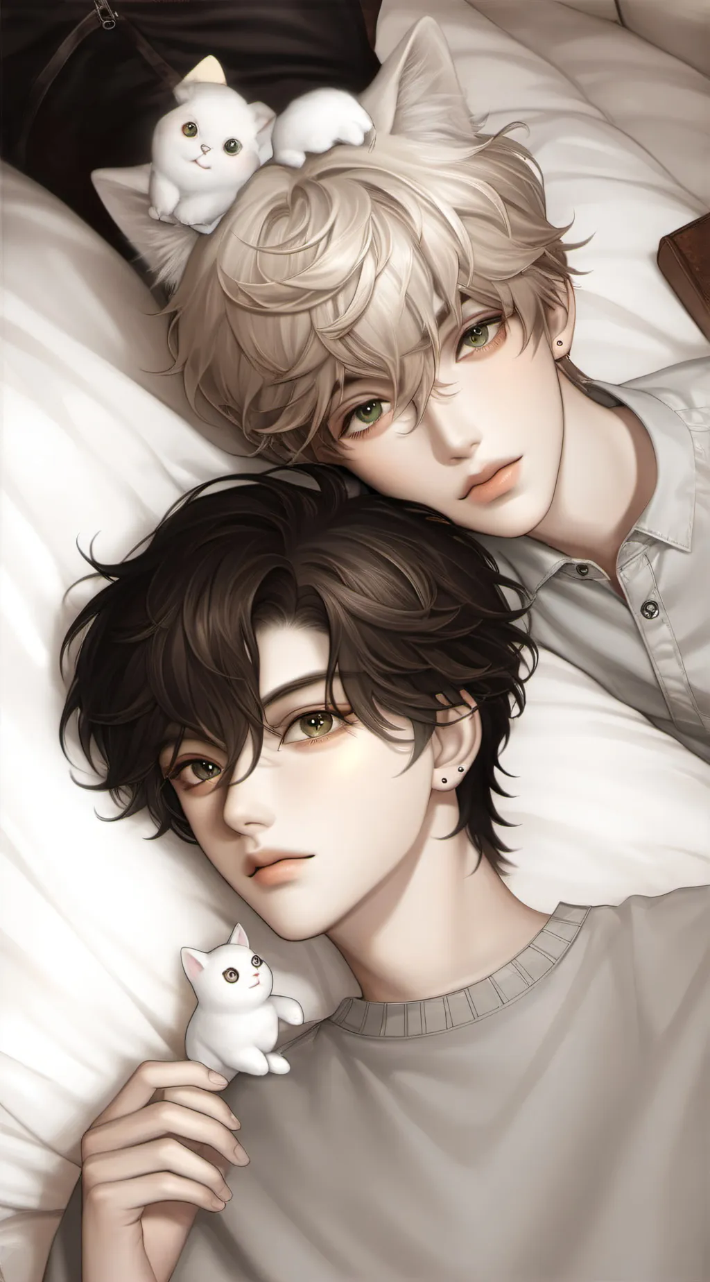 ai character: Liam and kio  background