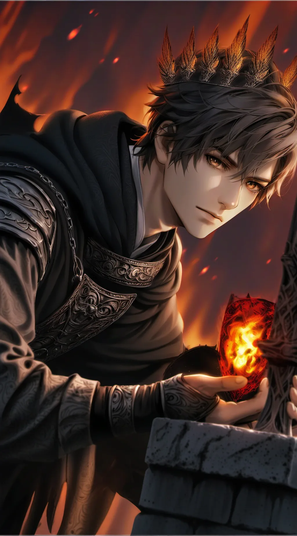 ai character: Dexter  background