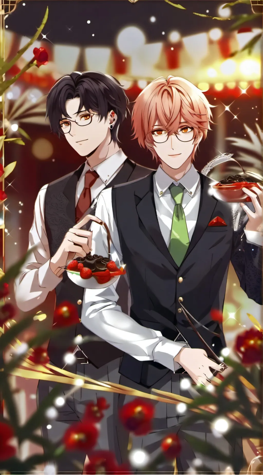 ai character: Daniel and Hayden background