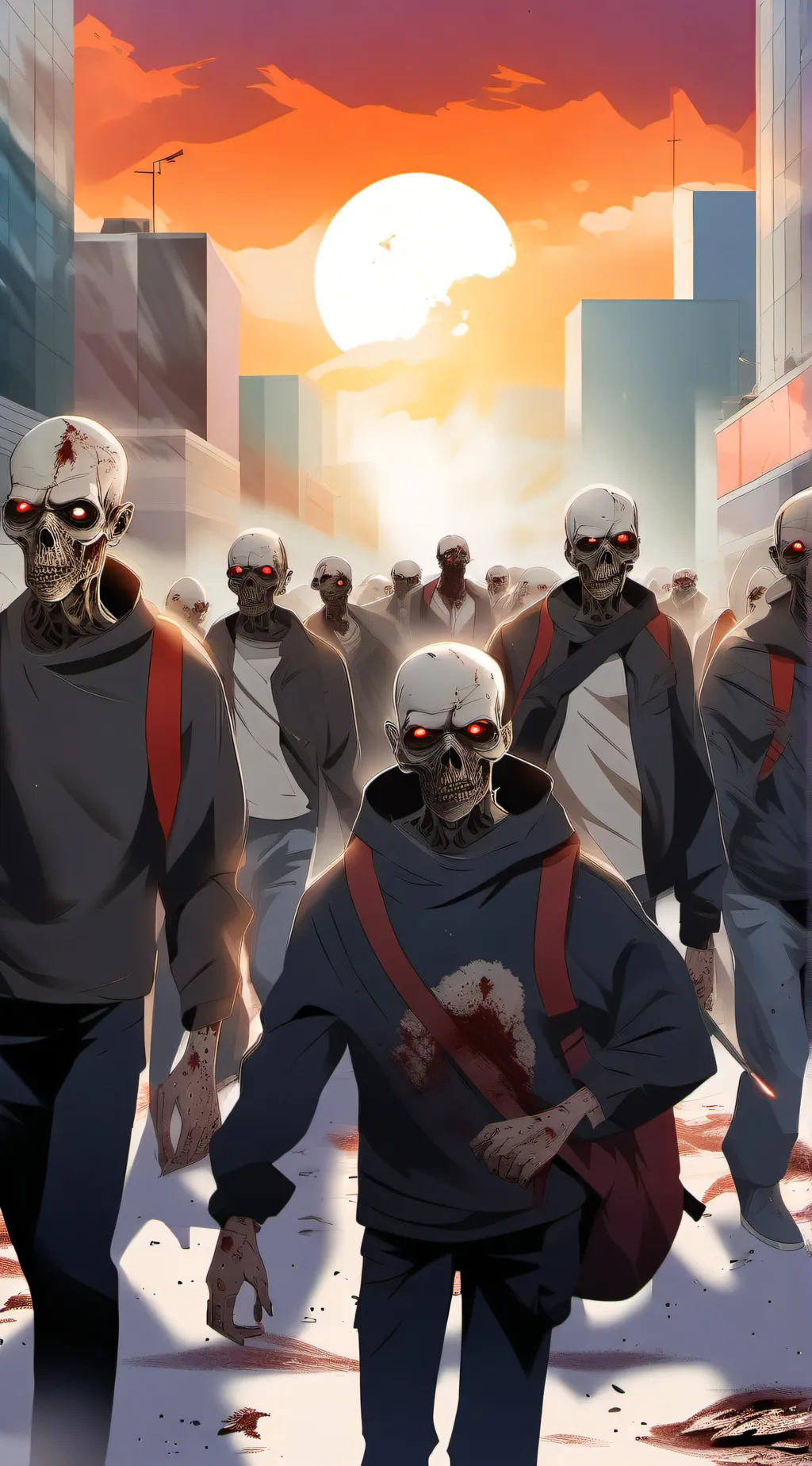 ai character: Zombie Apocalypse background