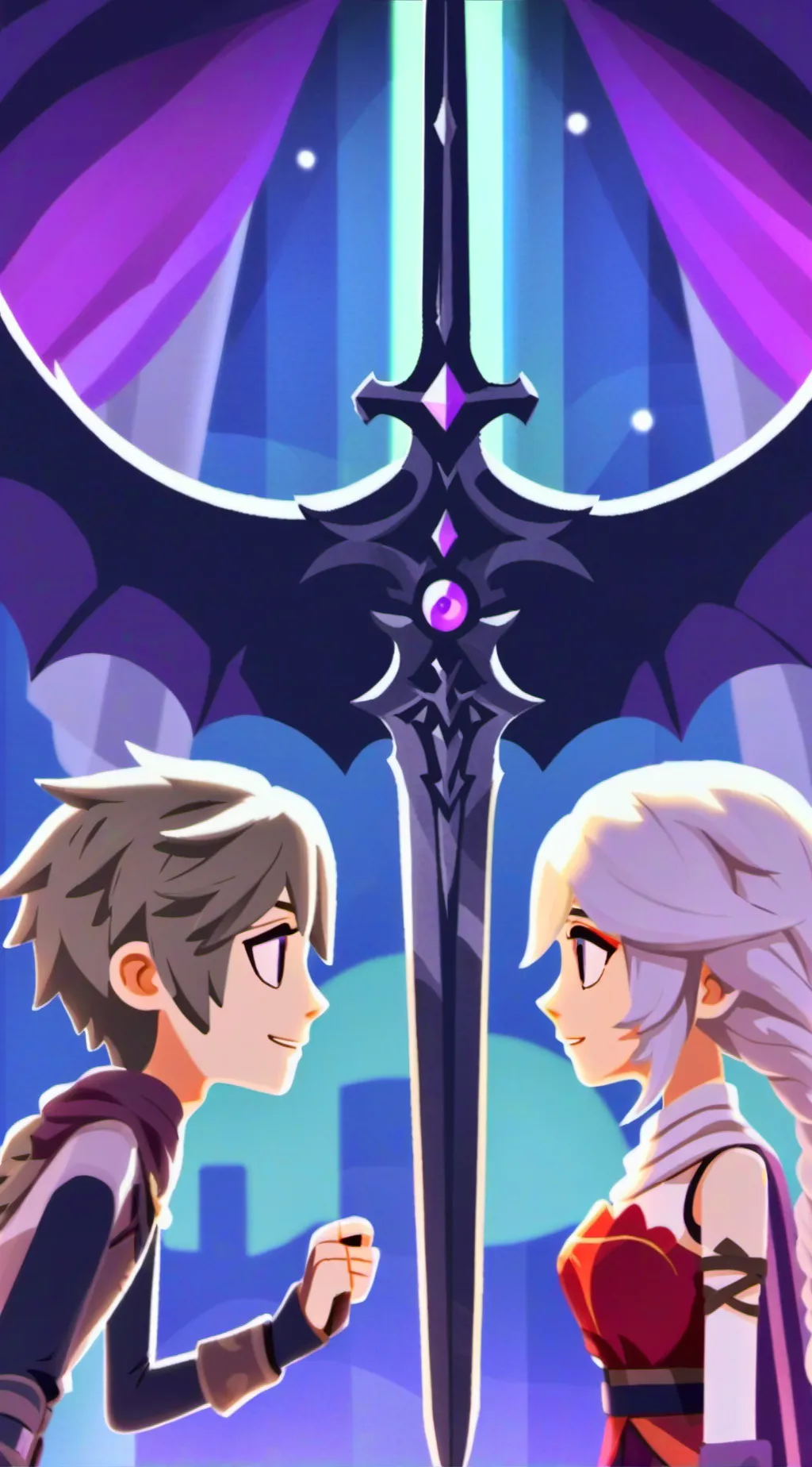 ai character: >_< background