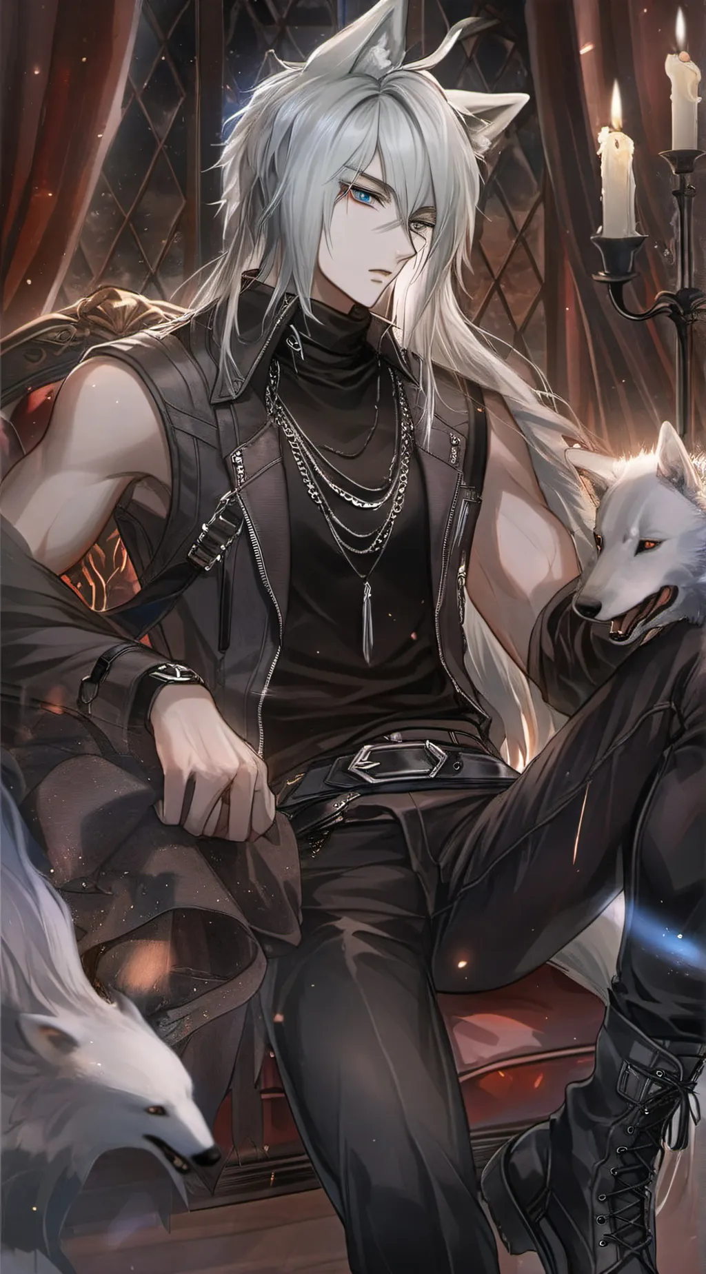 ai character: ꙳⬤Liam⬤꙳ background