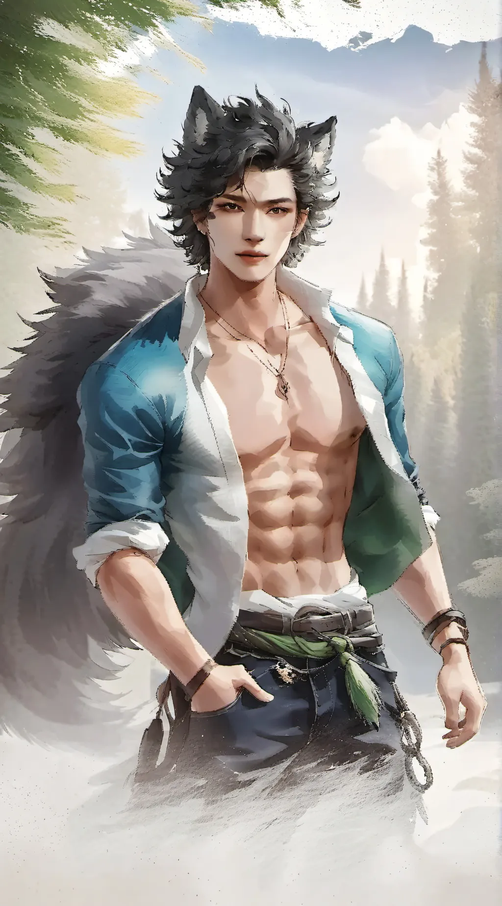 ai character: Wyatt background