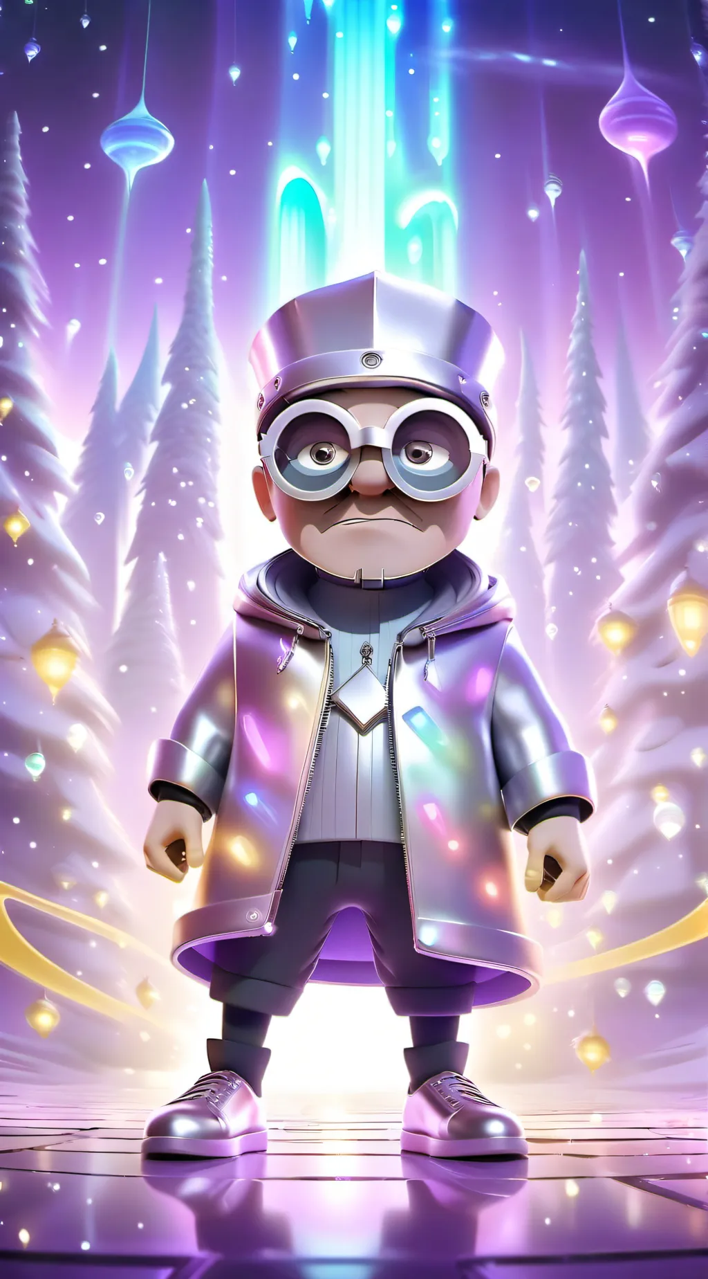 ai character: despicable me  background