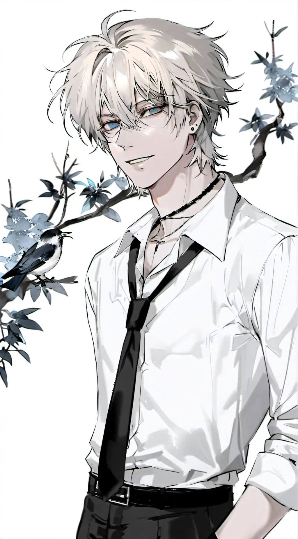 ai character: Mark  background