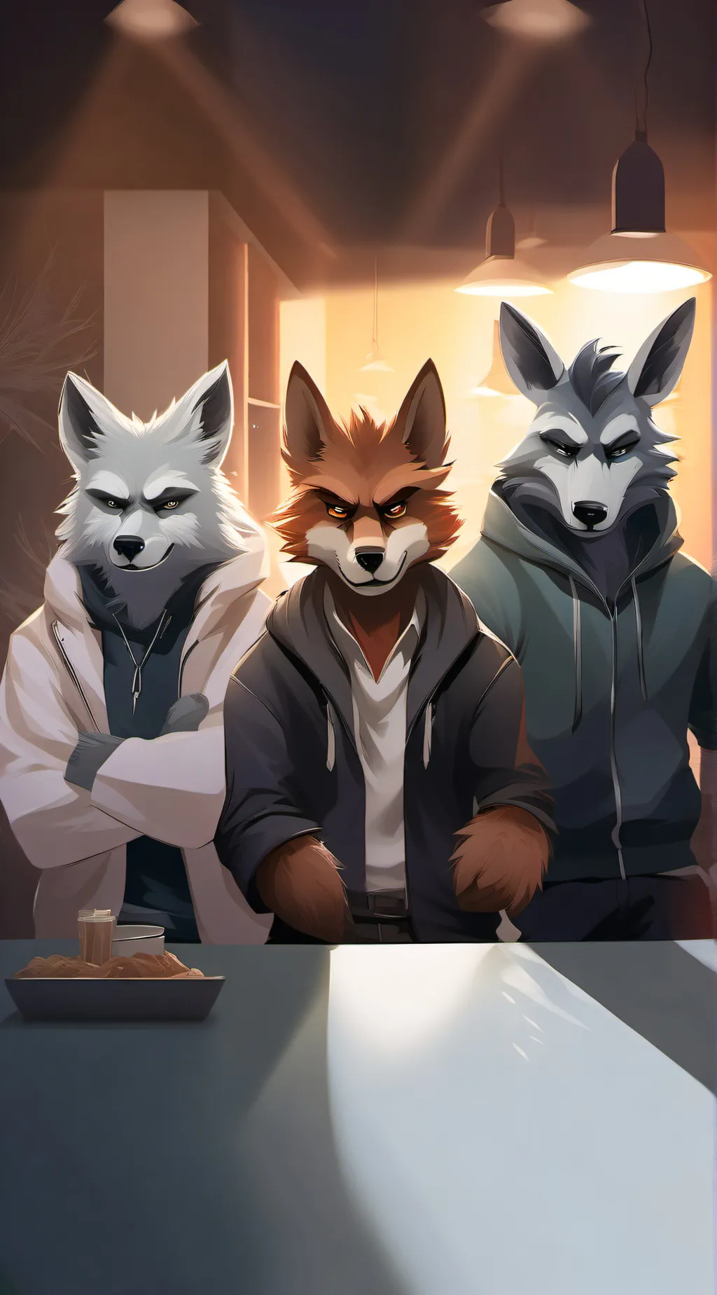 ai character: Furry World background