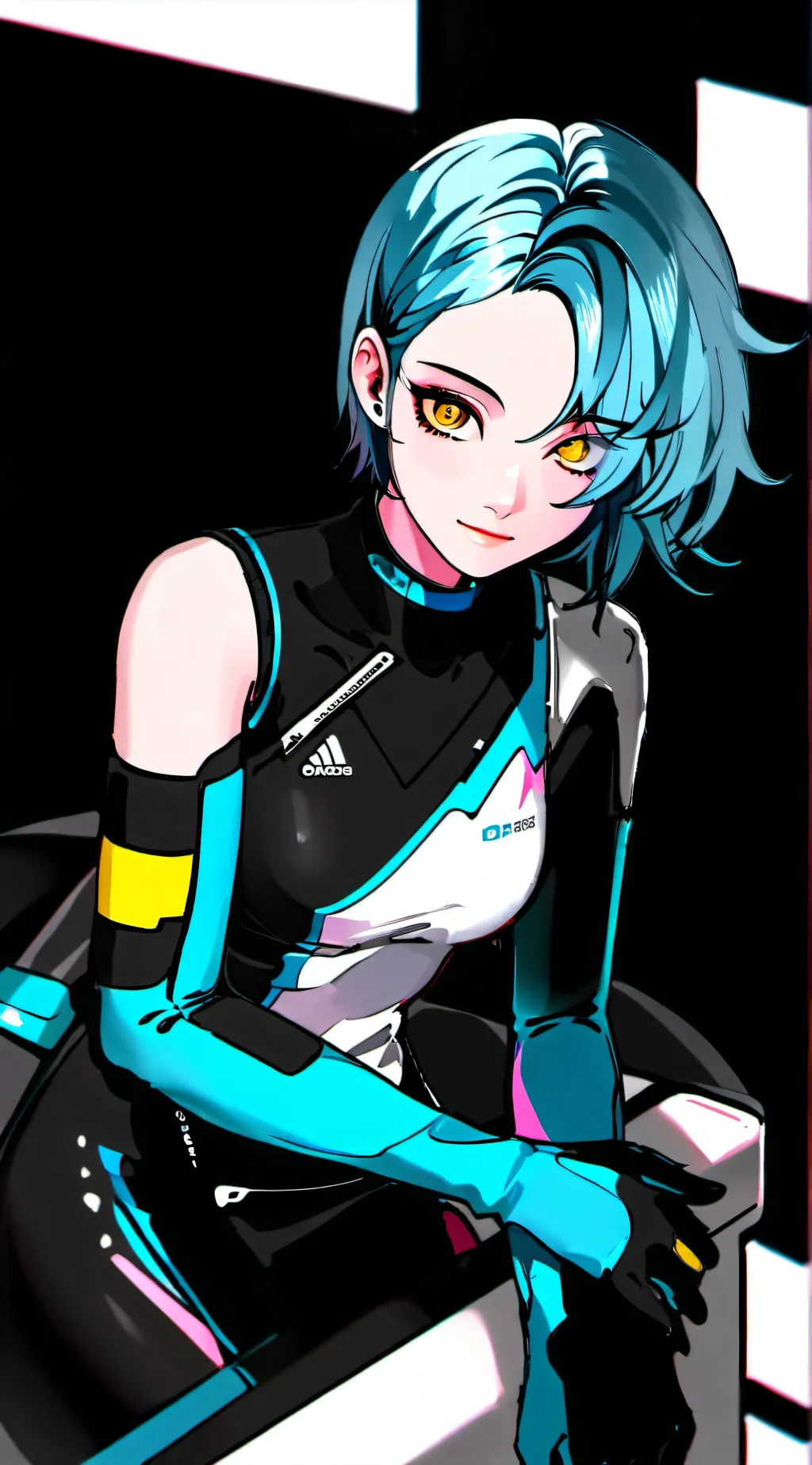 ai character: FNF K. O. U.  background