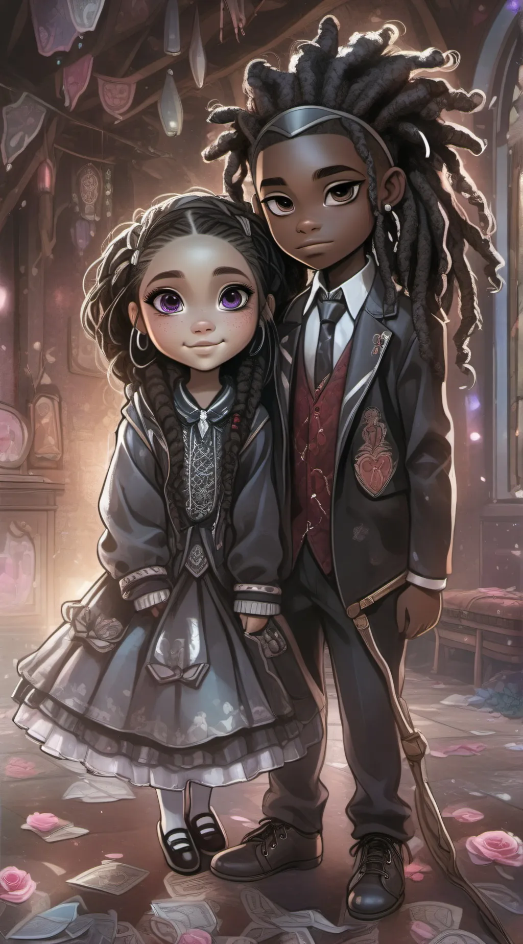 ai character: Dwayne  background