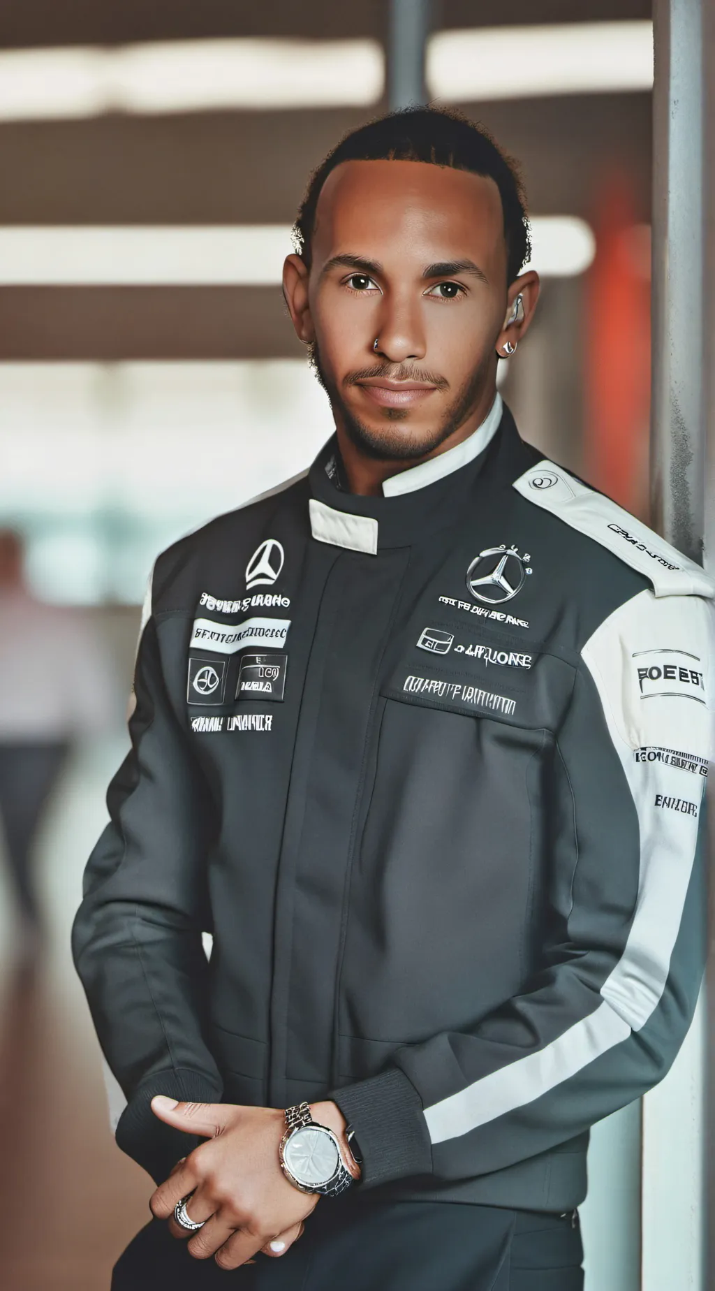 ai character: Lewis Hamilton background