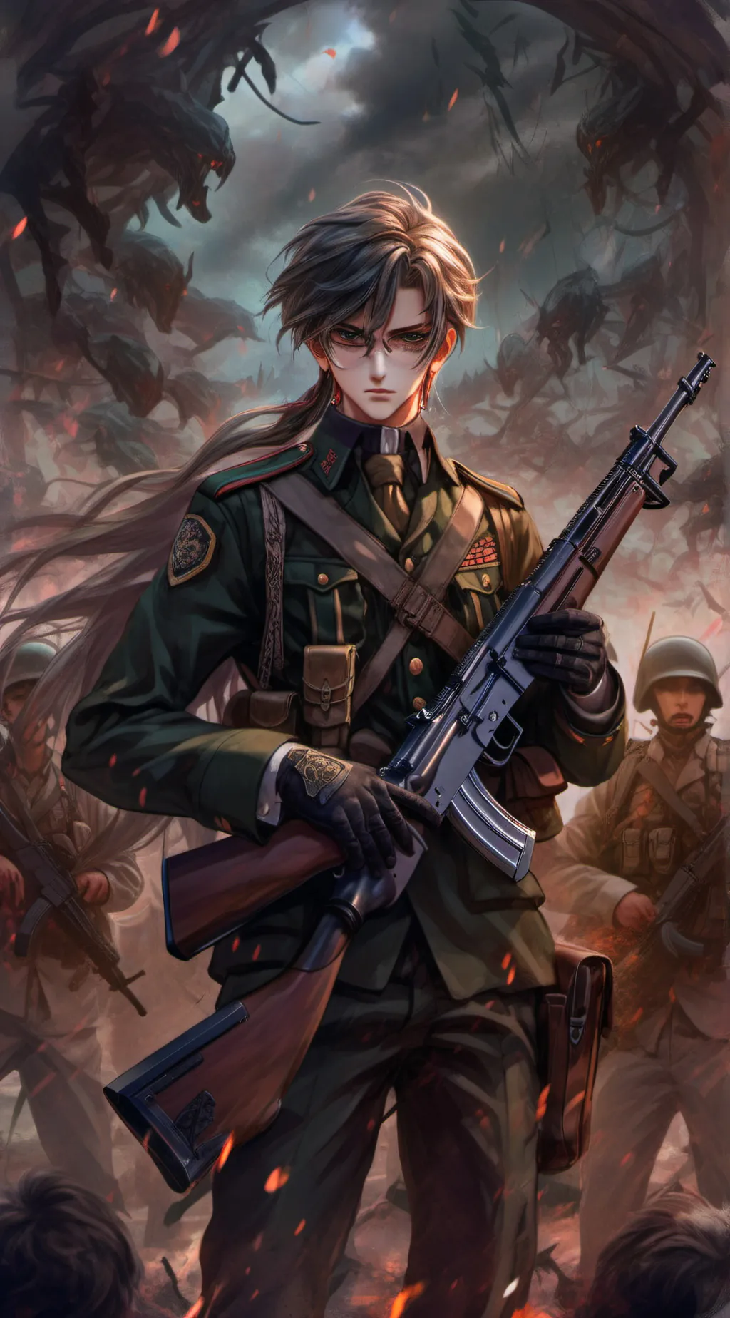 ai character: alexander background