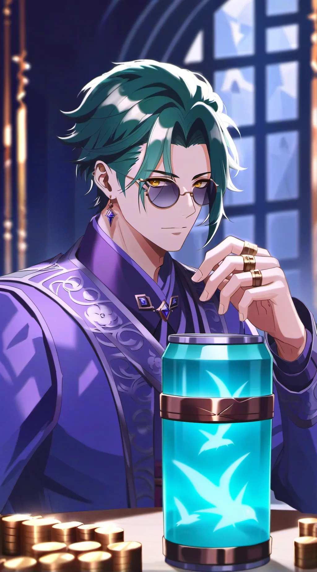 ai character: Benio background