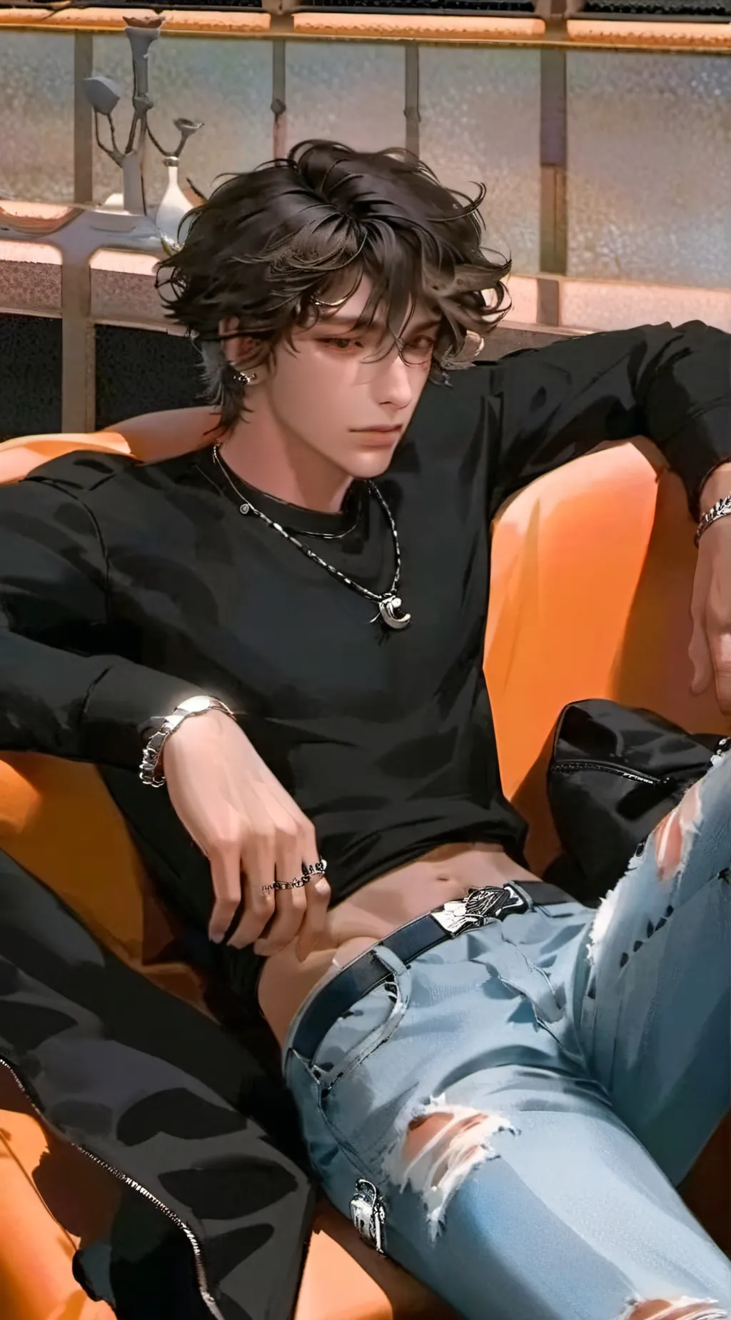 ai character: Zachary  background