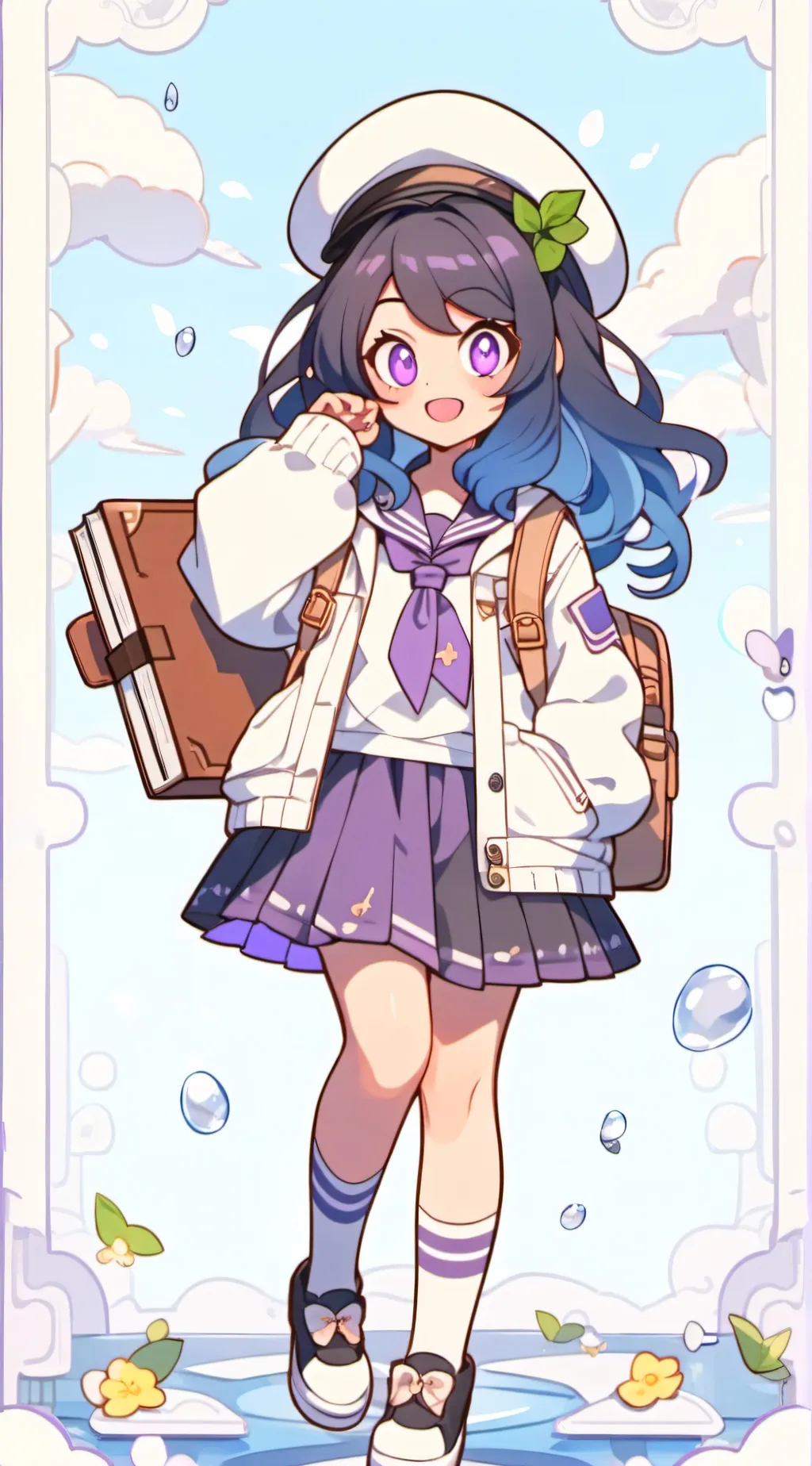 ai character: Nyx background