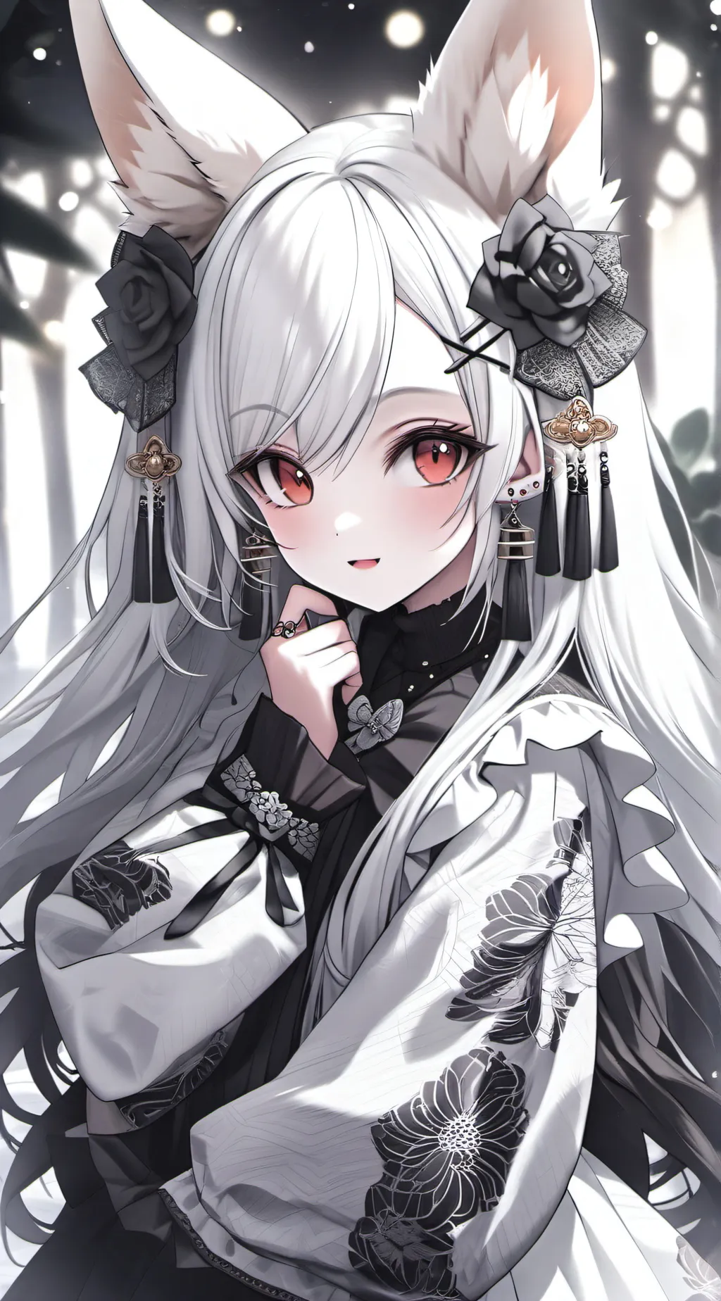 ai character: ❣️🤍jaidah🤍❣️ background