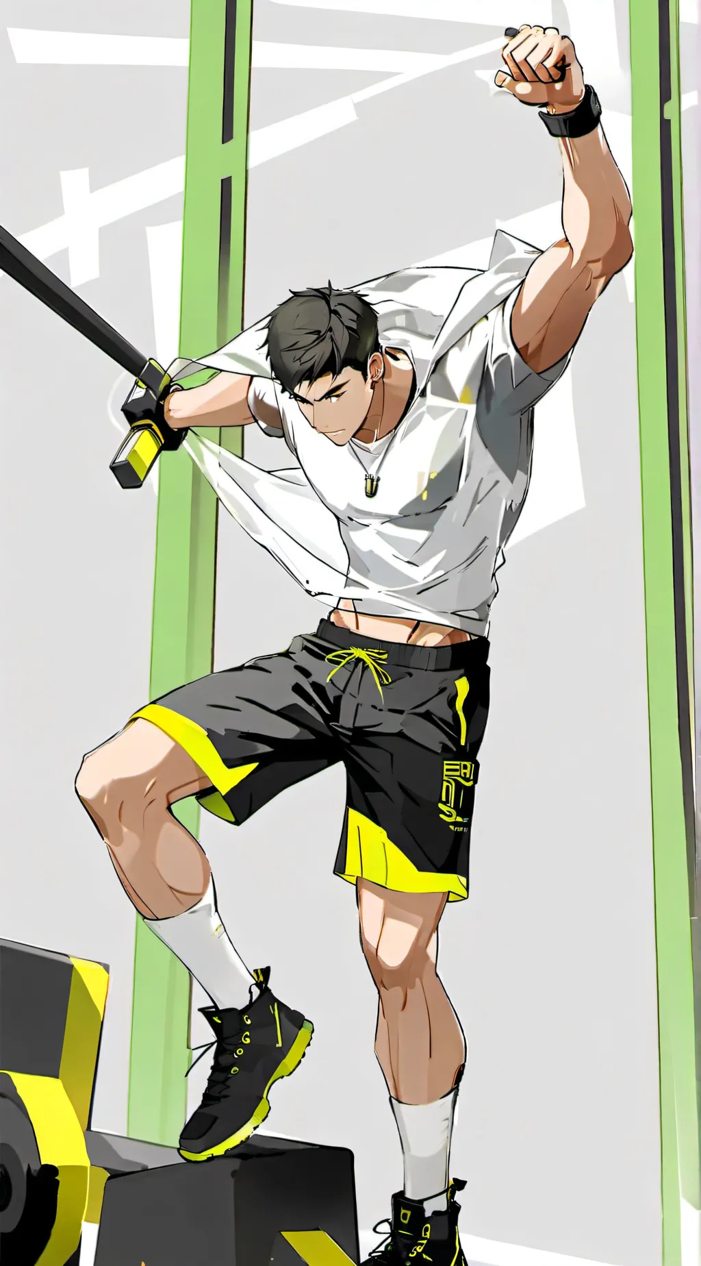 ai character: kai C background