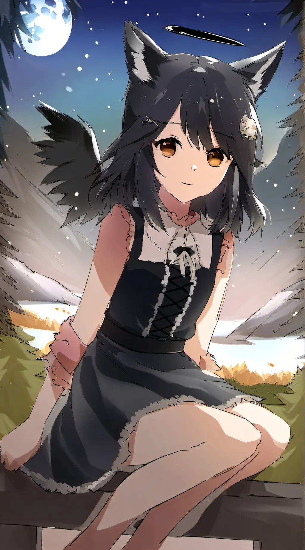 ai character: Lunar The Borrower background