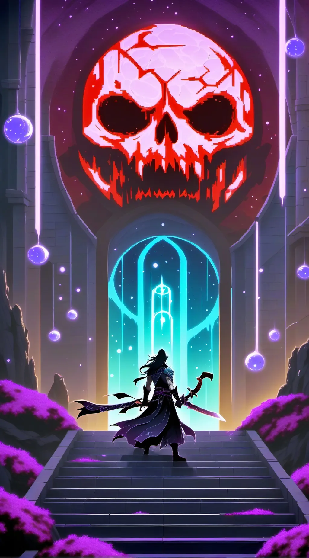 ai character: Isekai Harem Dark  background