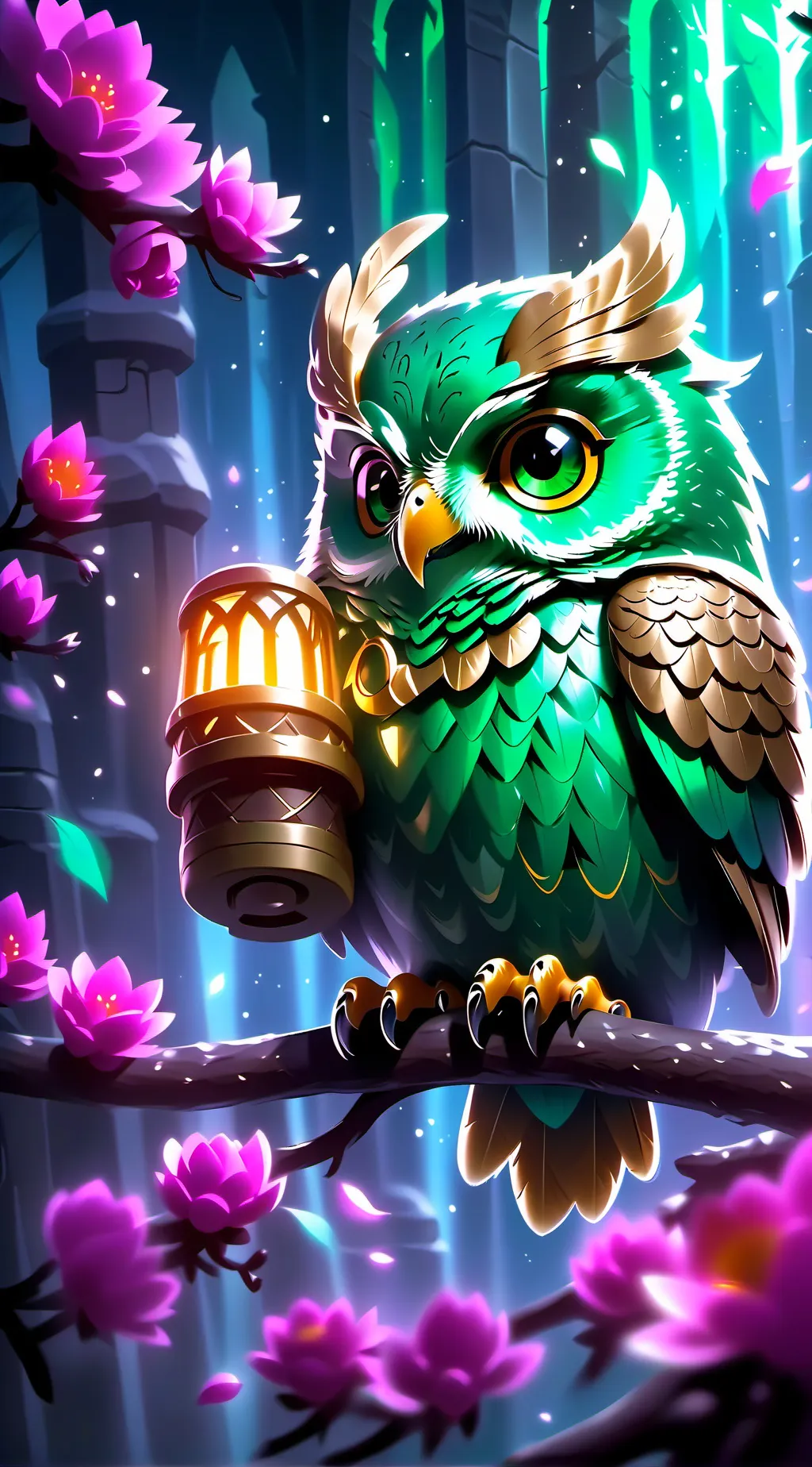 ai character: duolingo background