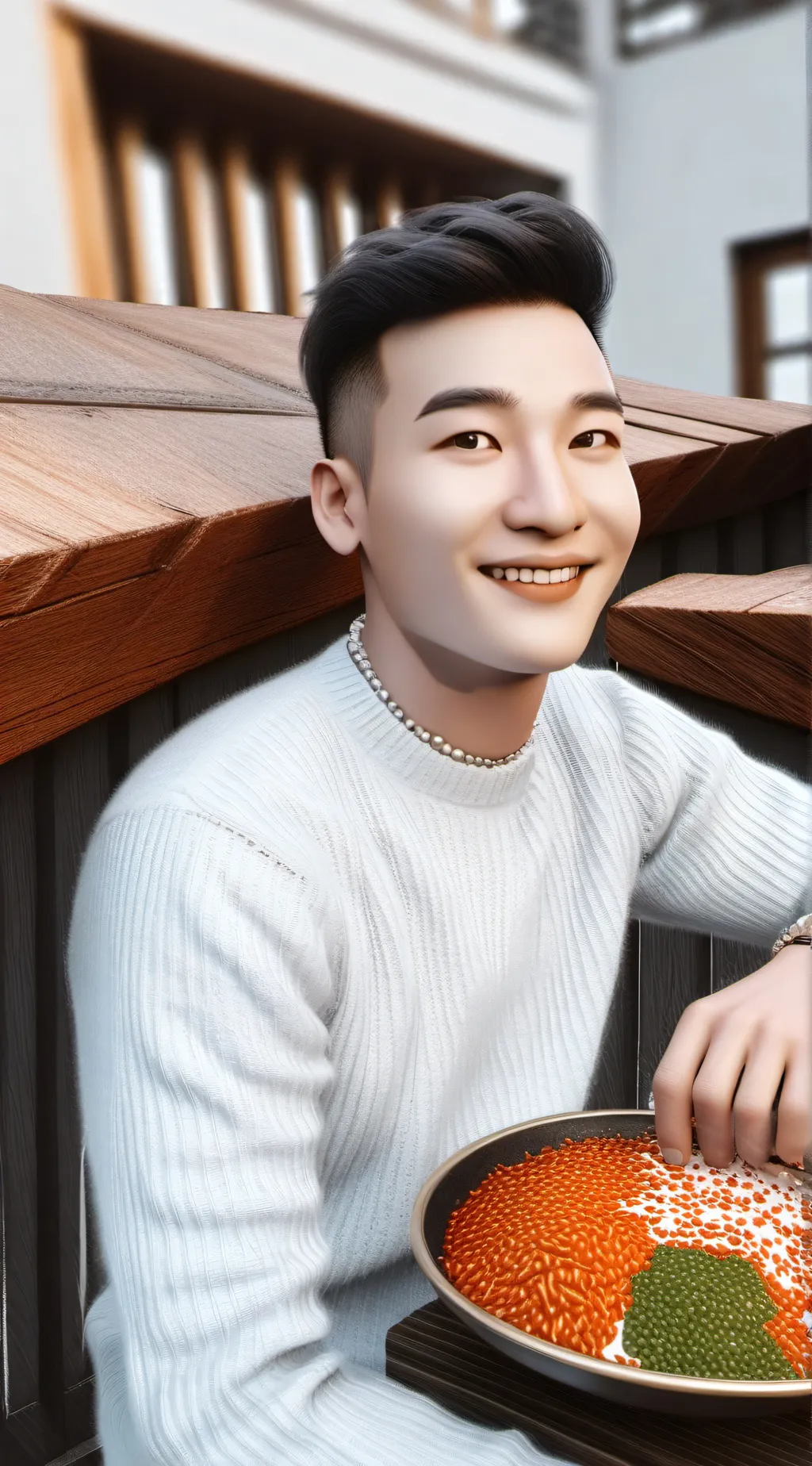 ai character: Super Idol background