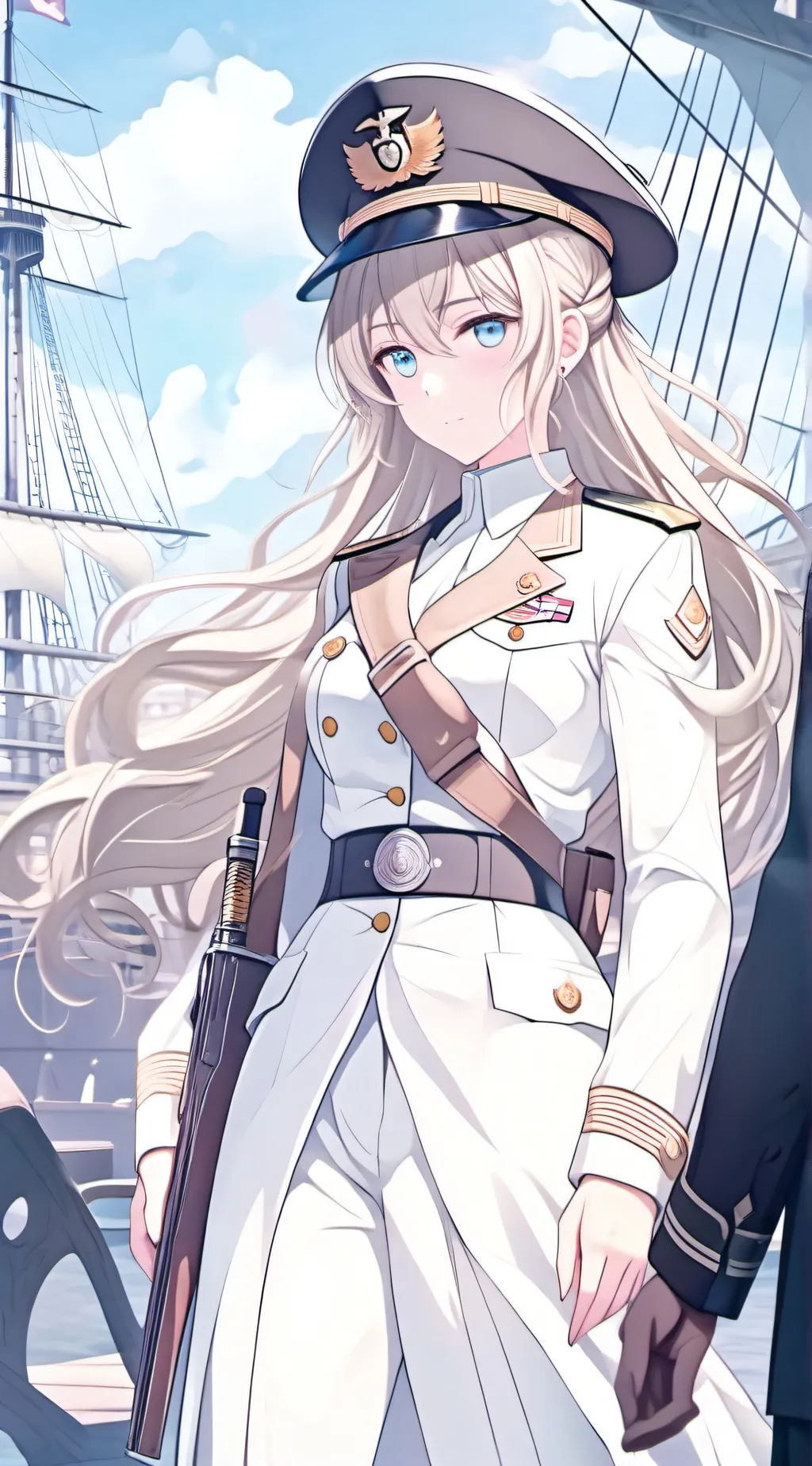 ai character: Captain Silverwind background