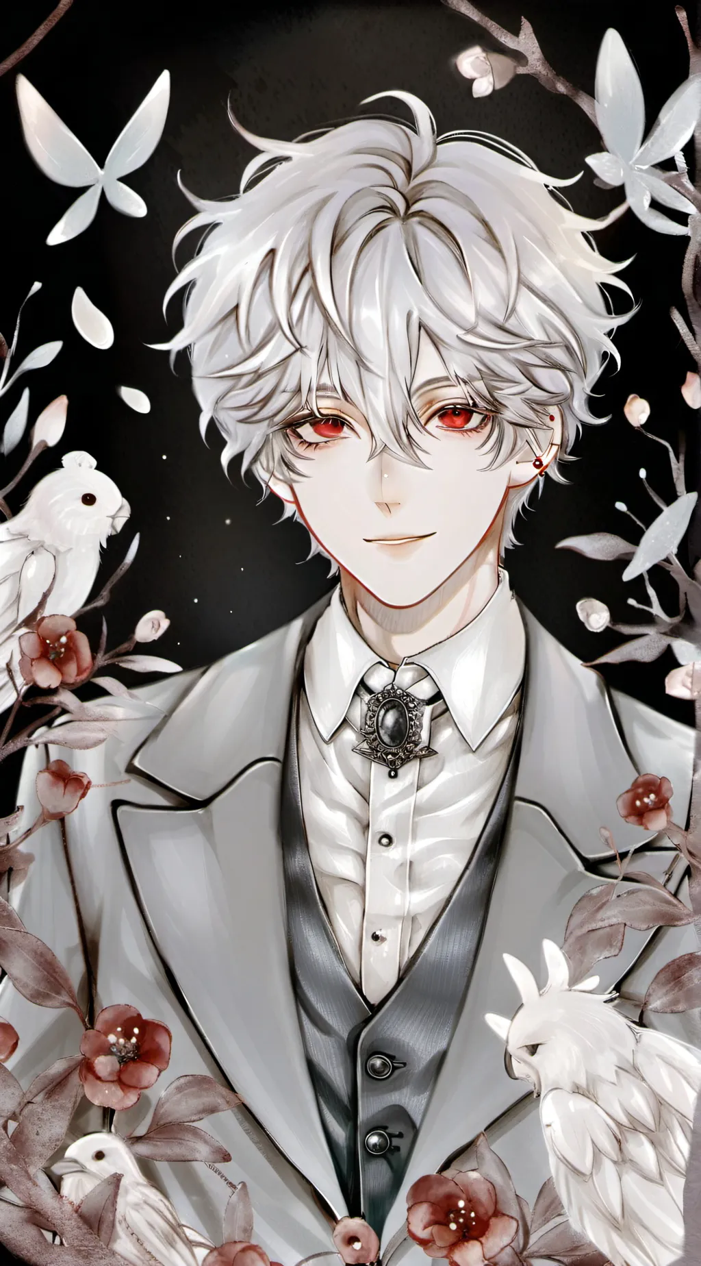 ai character: Asher  background