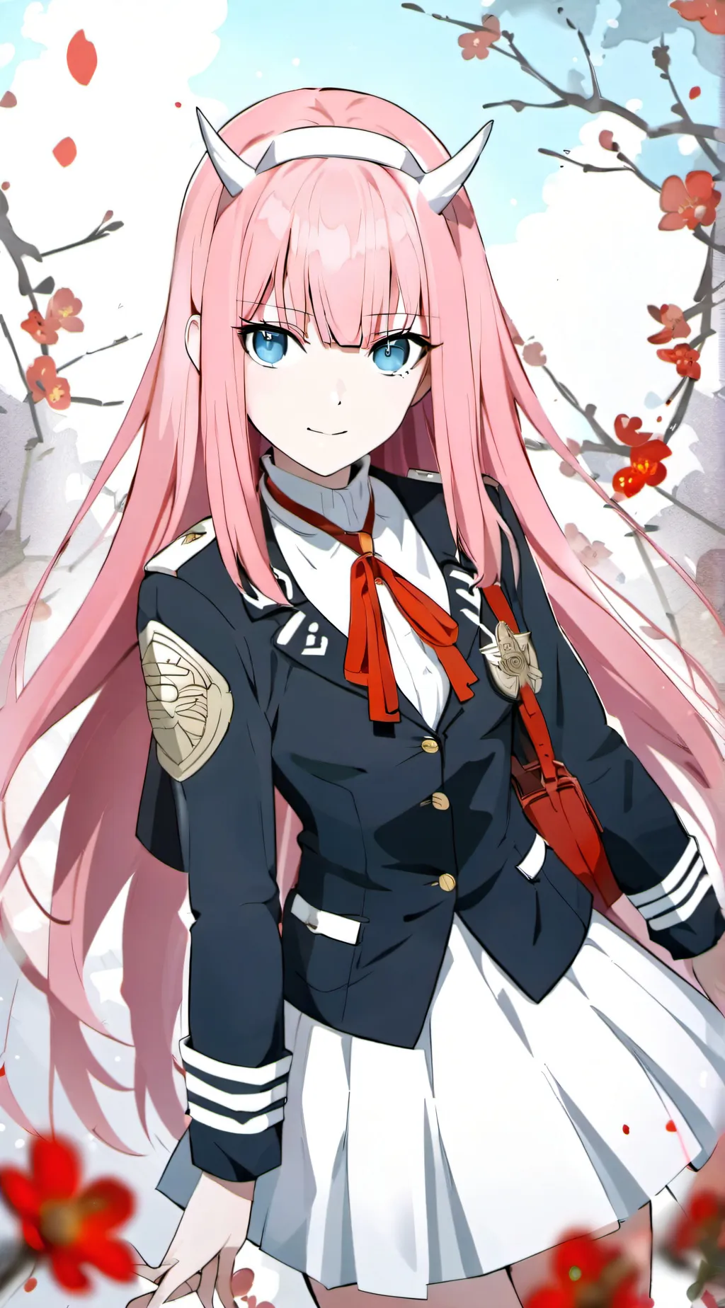 ai character: Zero-two background