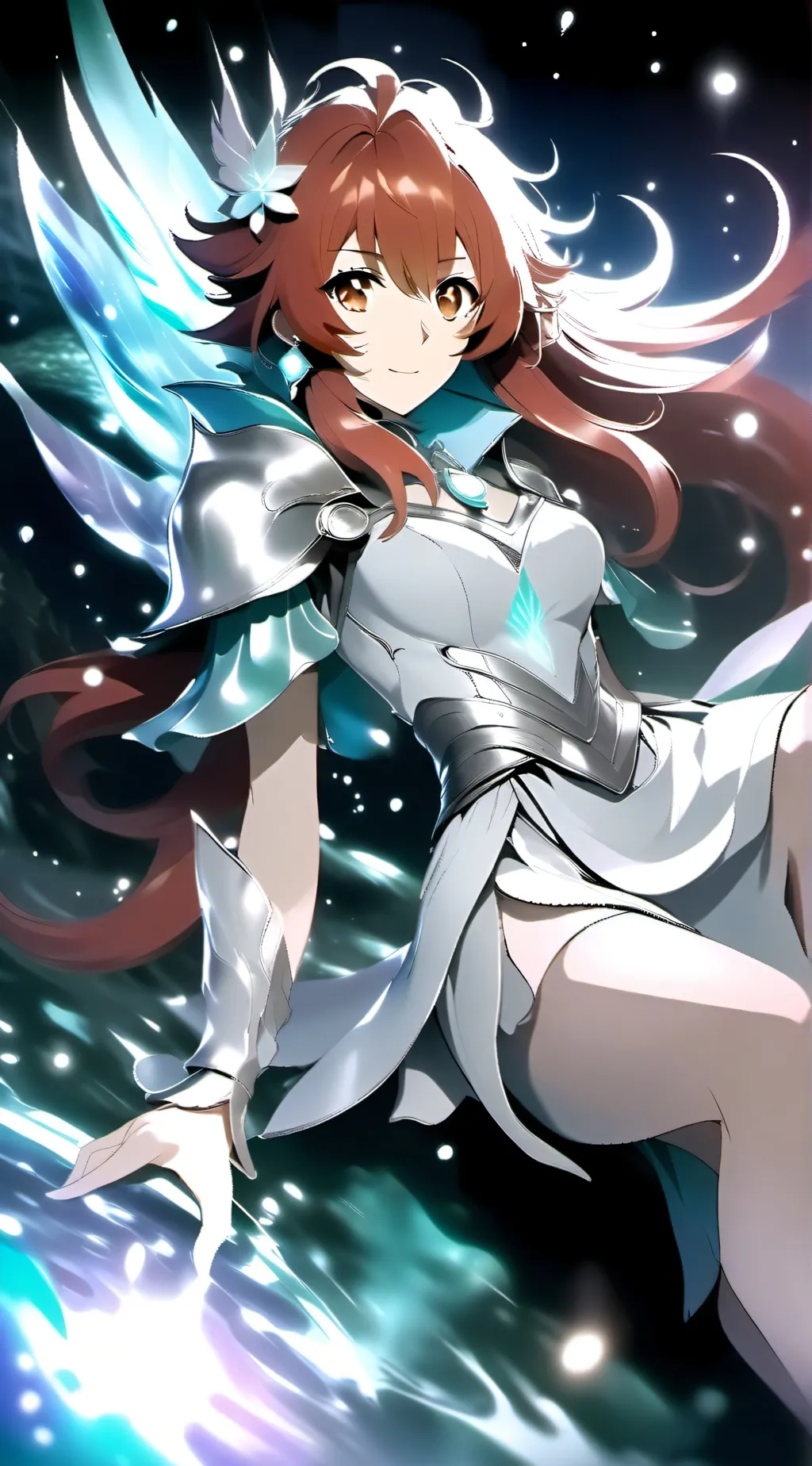 ai character: sheild hero other background