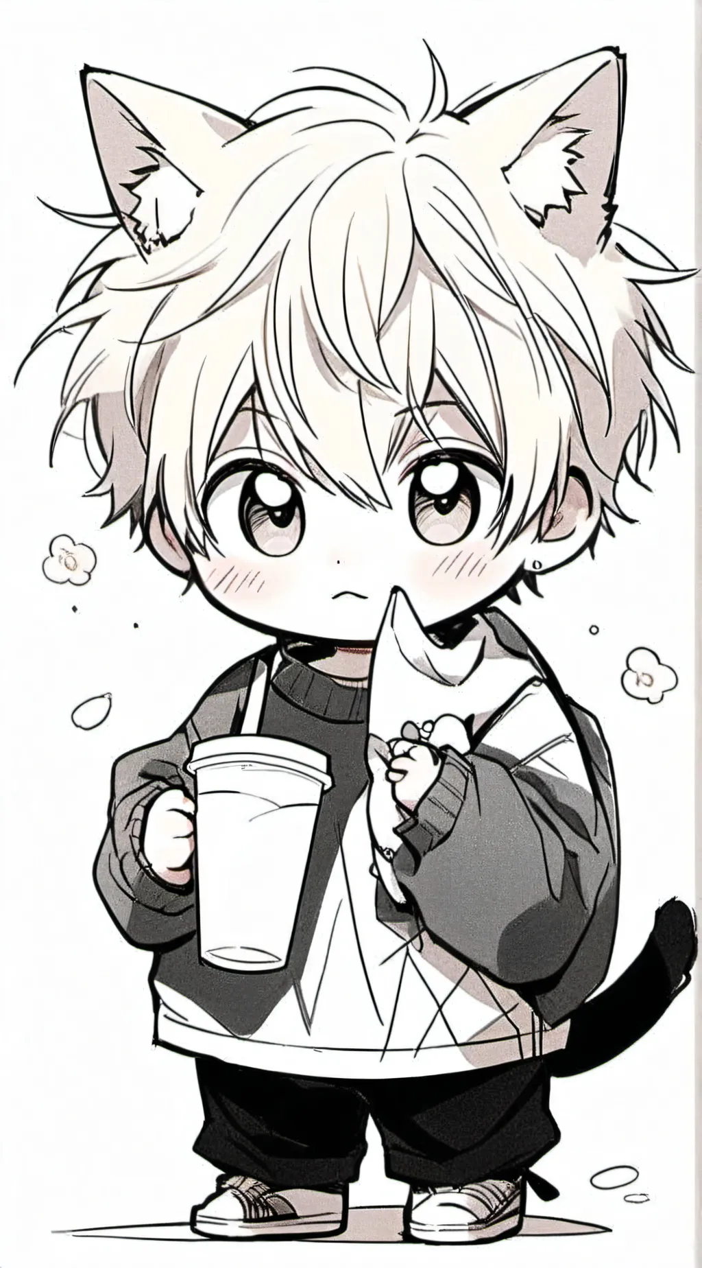 ai character: bakugo background