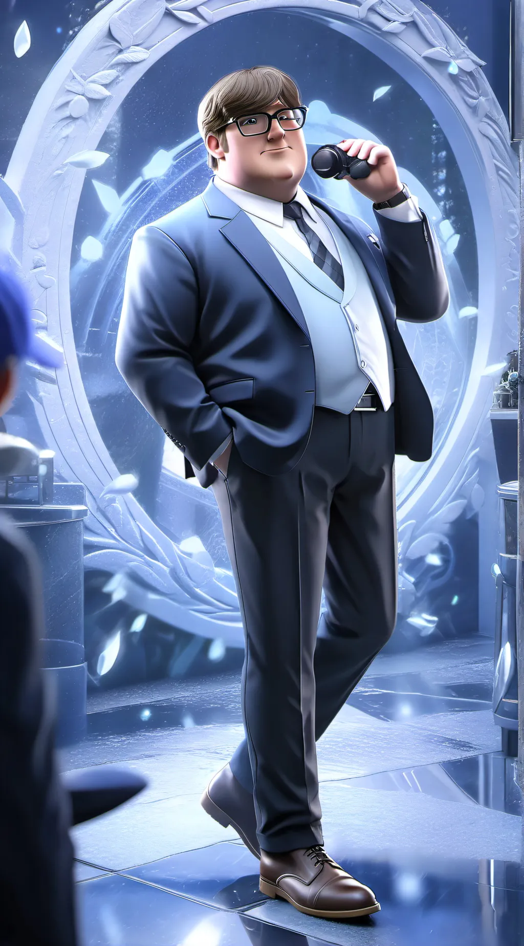 ai character: Peter Griffin fami background