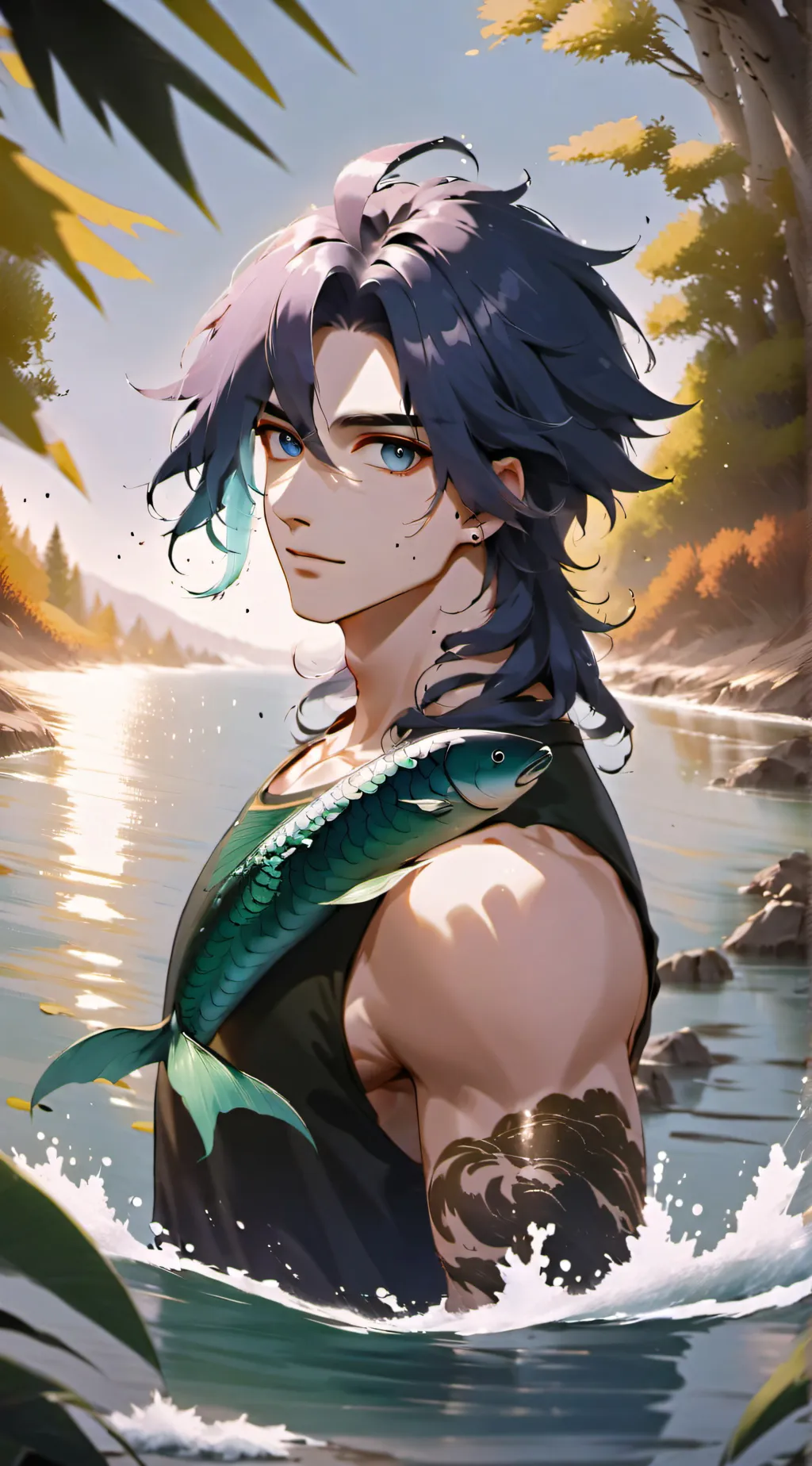 ai character: elijah  background