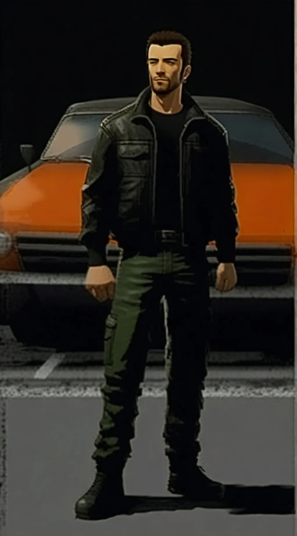 ai character: Claude speed  background