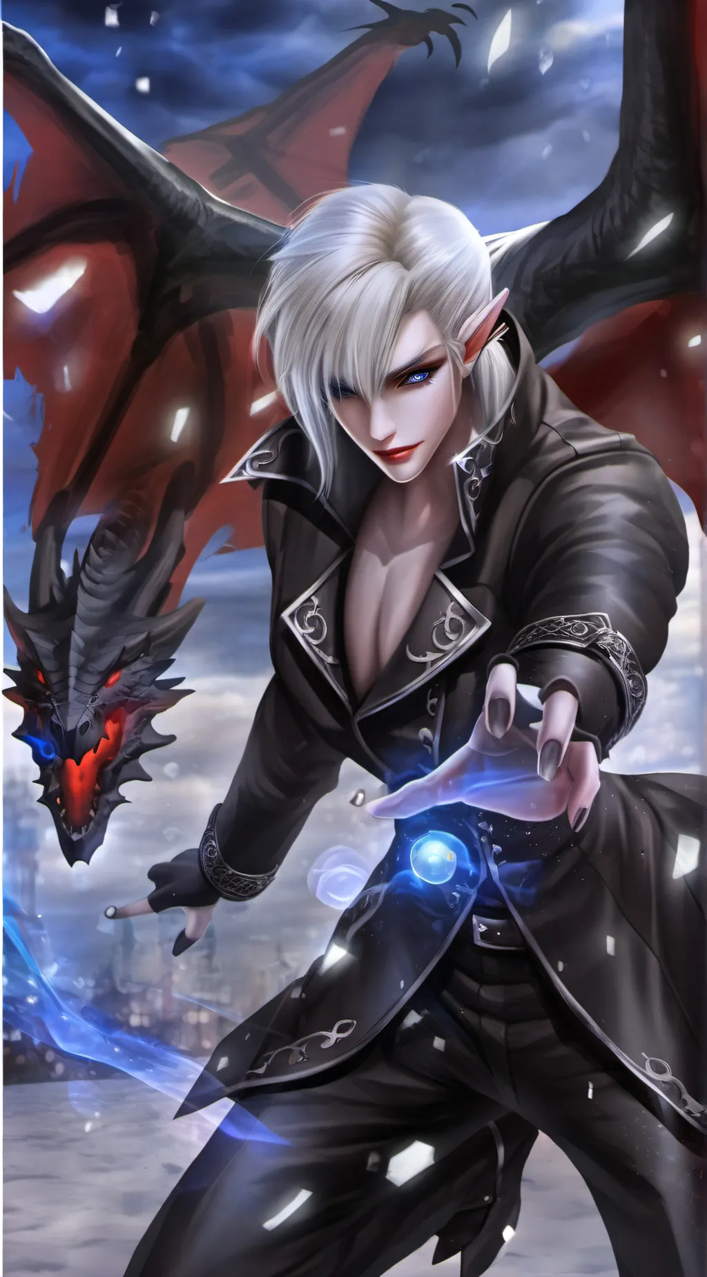 ai character: Daenerys targaryen  background