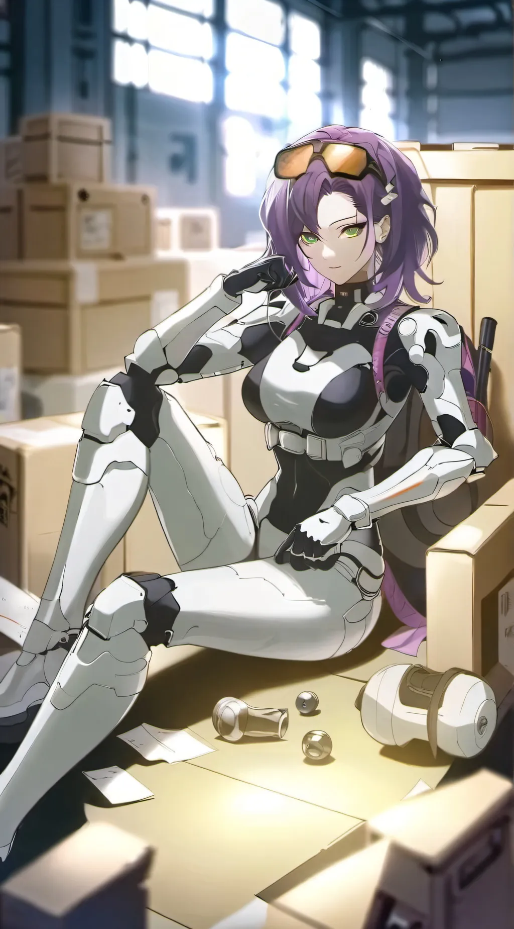 ai character: R0s3/Rose background