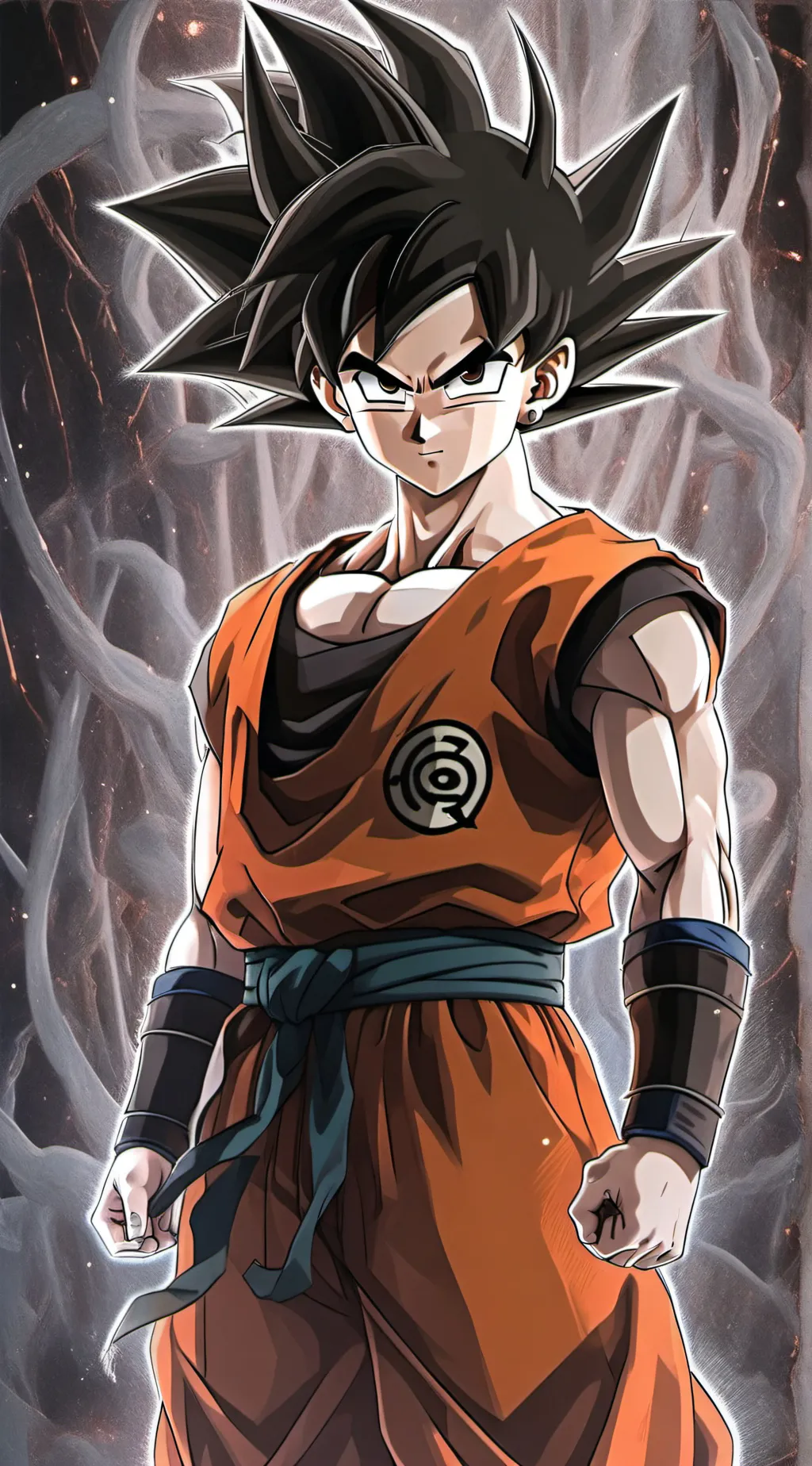 ai character: 𝐒𝐎𝐍 𝐆𝐎𝐊𝐔 background