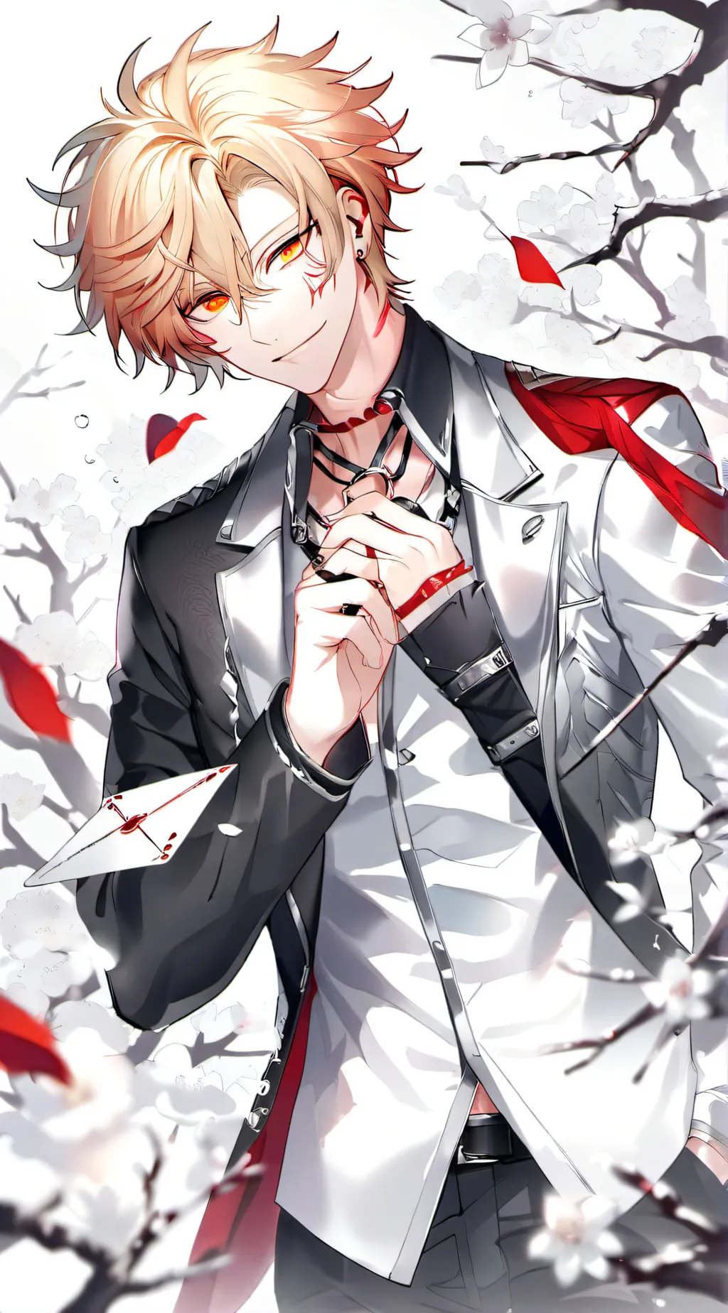 ai character: Bakugo is crazy background