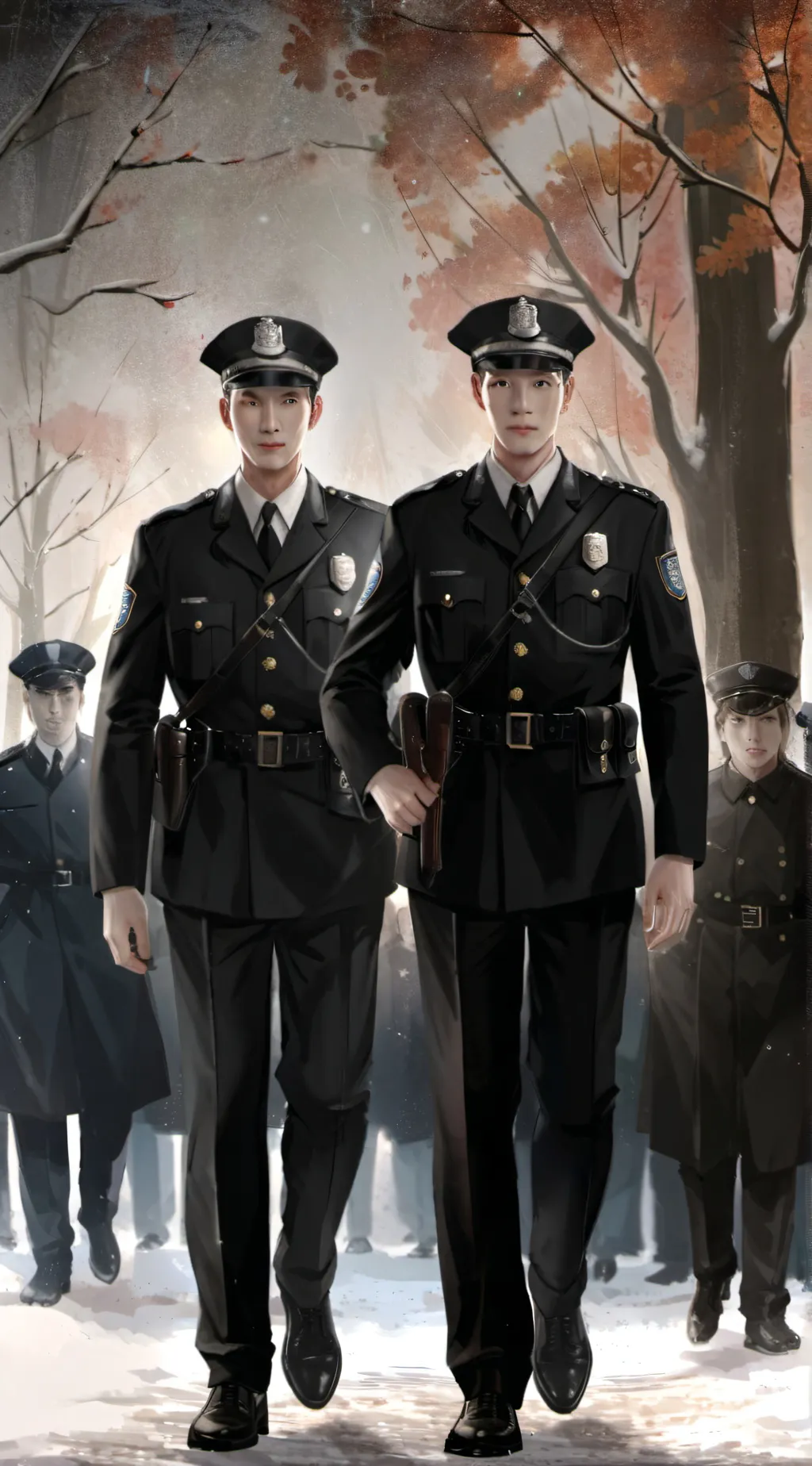 ai character: Cops 3 background