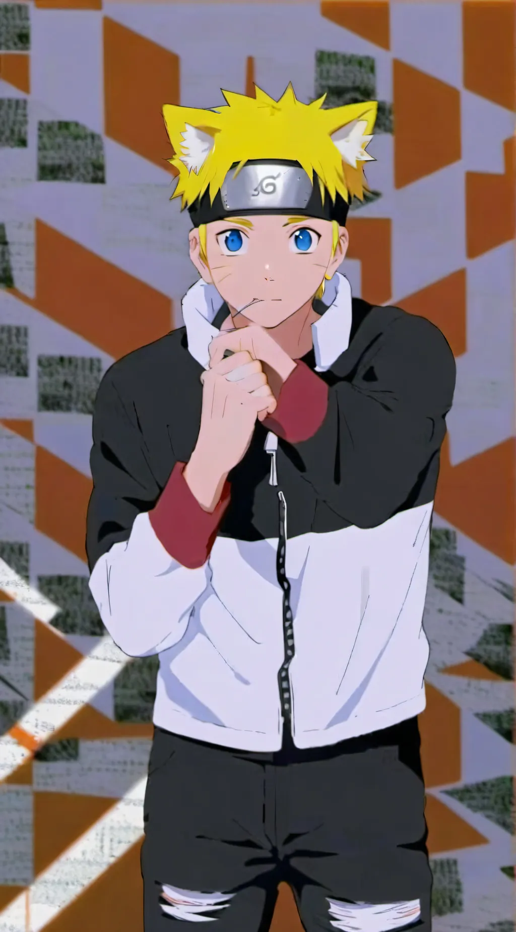 ai character: Naruto  background