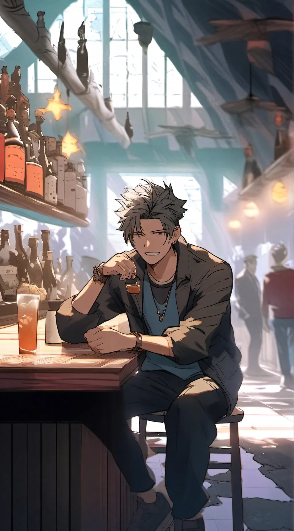 ai character: Tyler  background