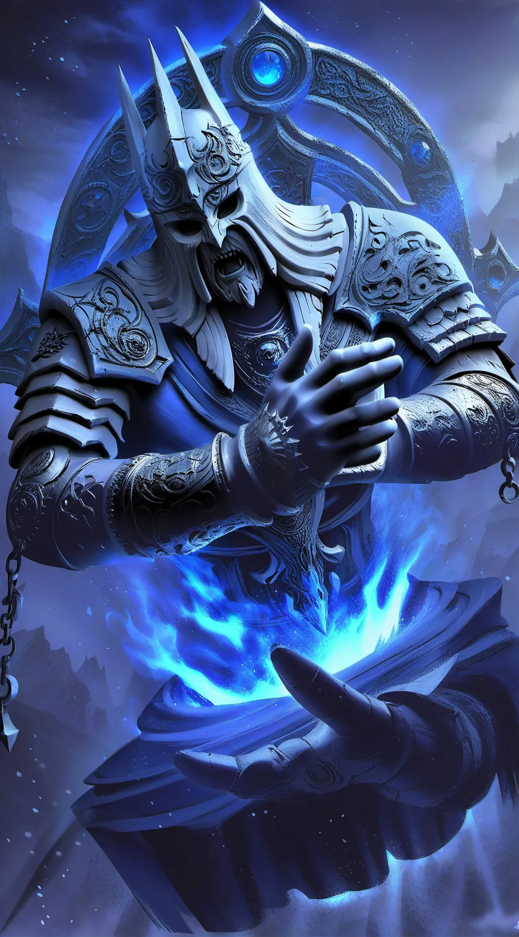 ai character: leo the king background