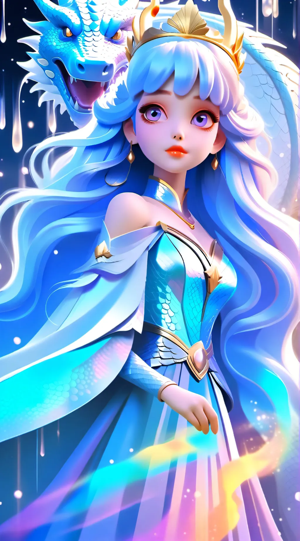 ai character: princess Diana background