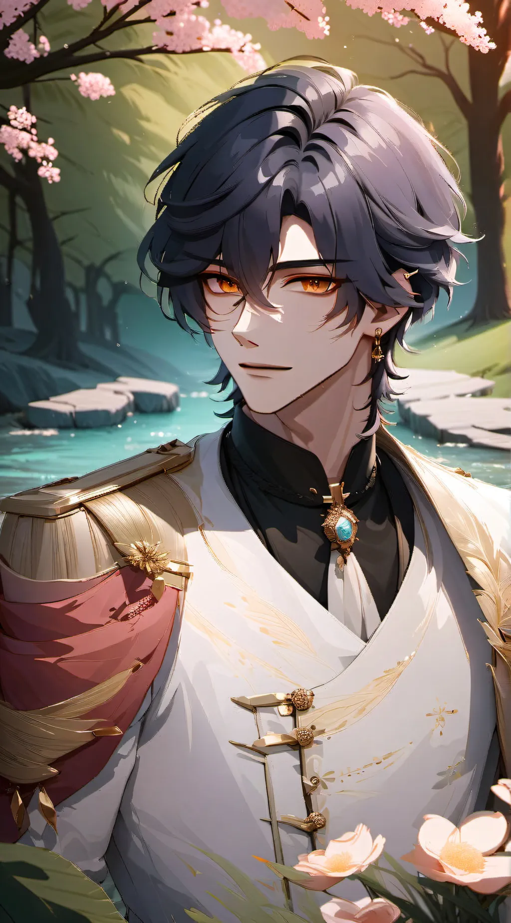 ai character: Cole  background