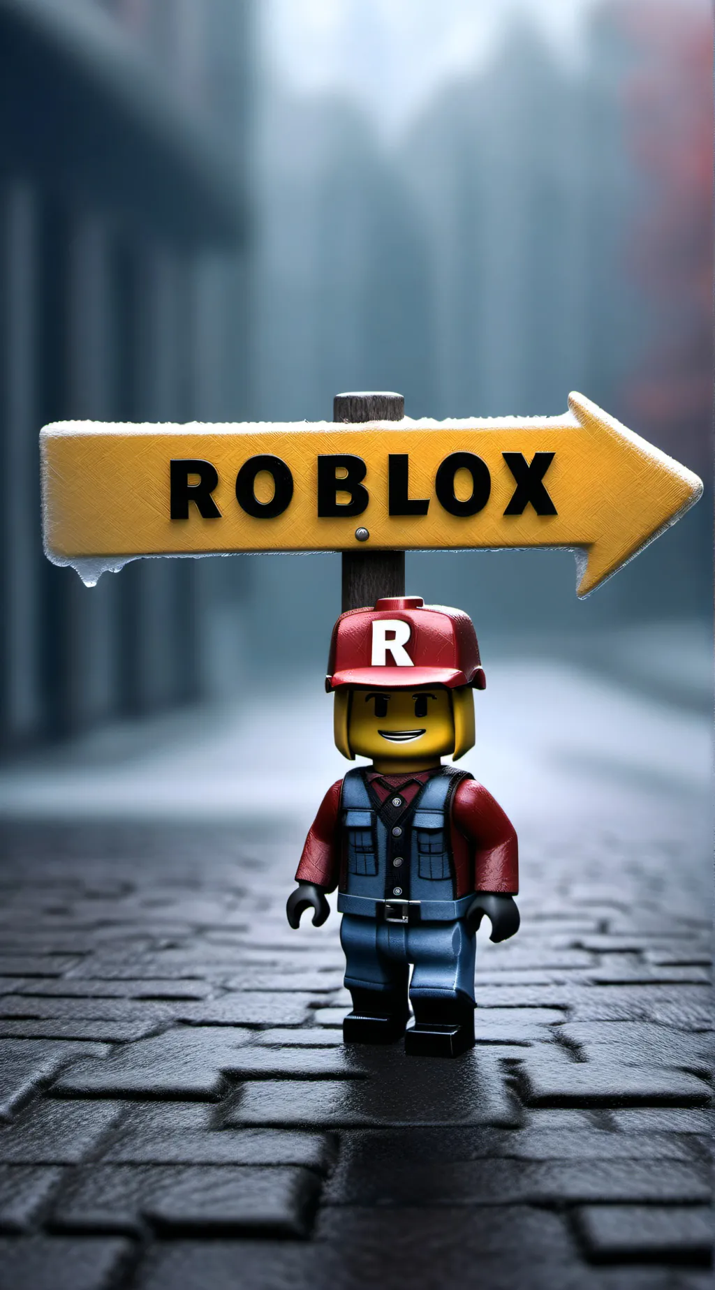 ai character: Roblox  background